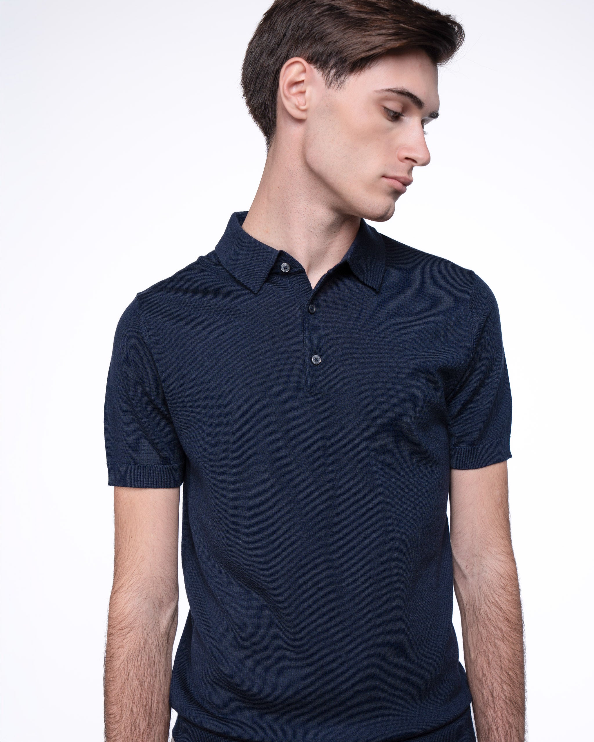 Monaco Short Sleeve Polo Navy
