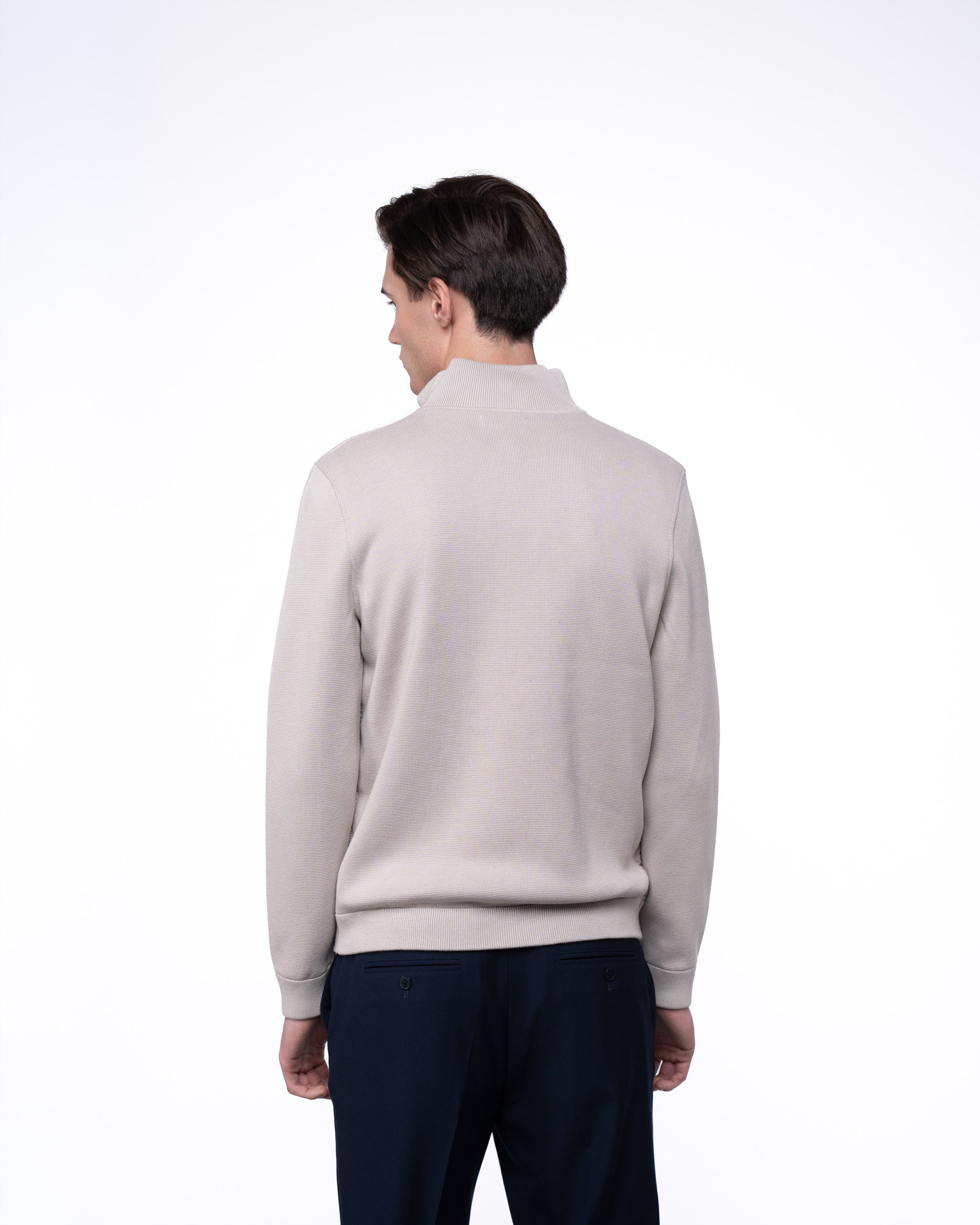 Avallon Padded Cardigan Ecru