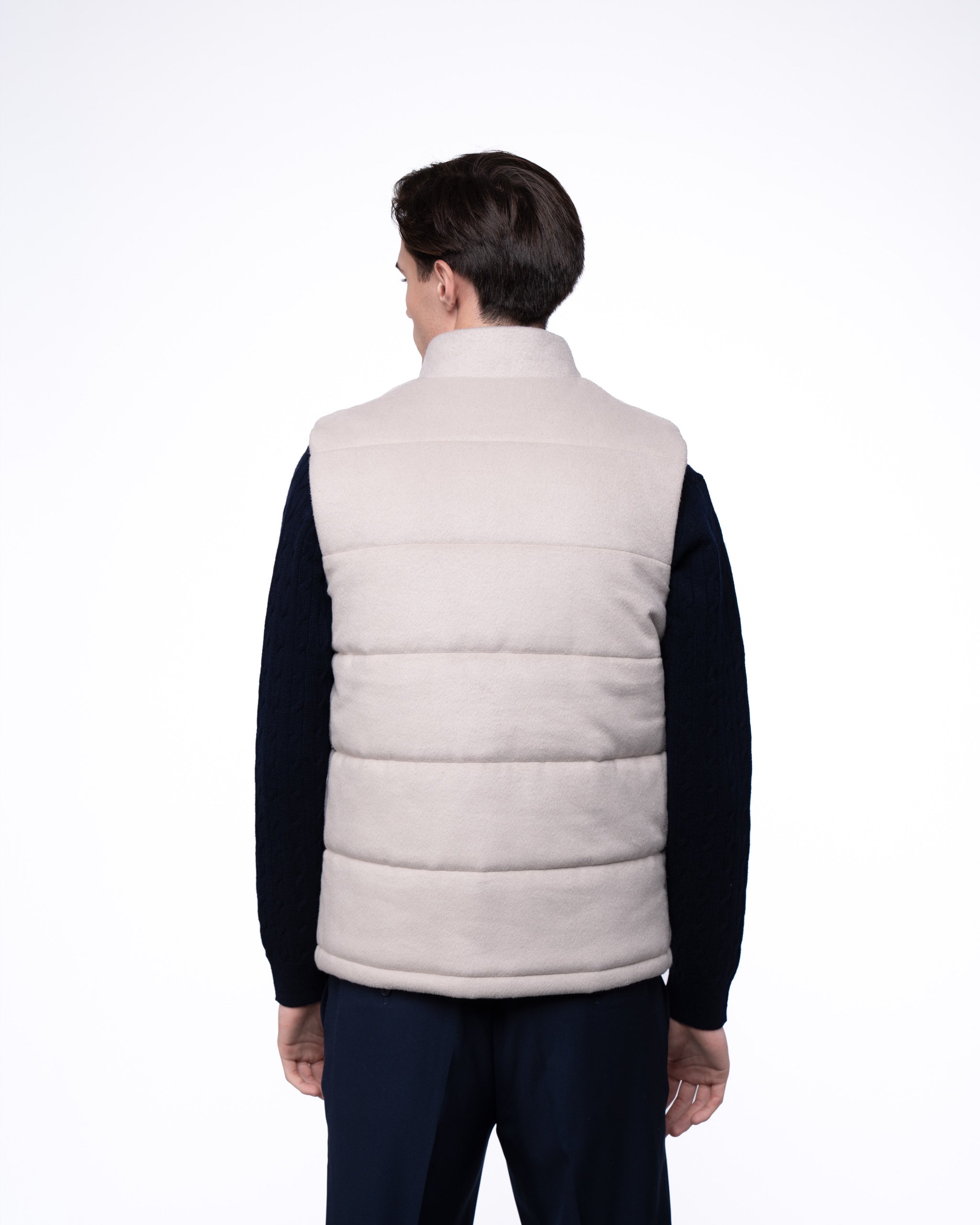 Riva Gilet Ecru