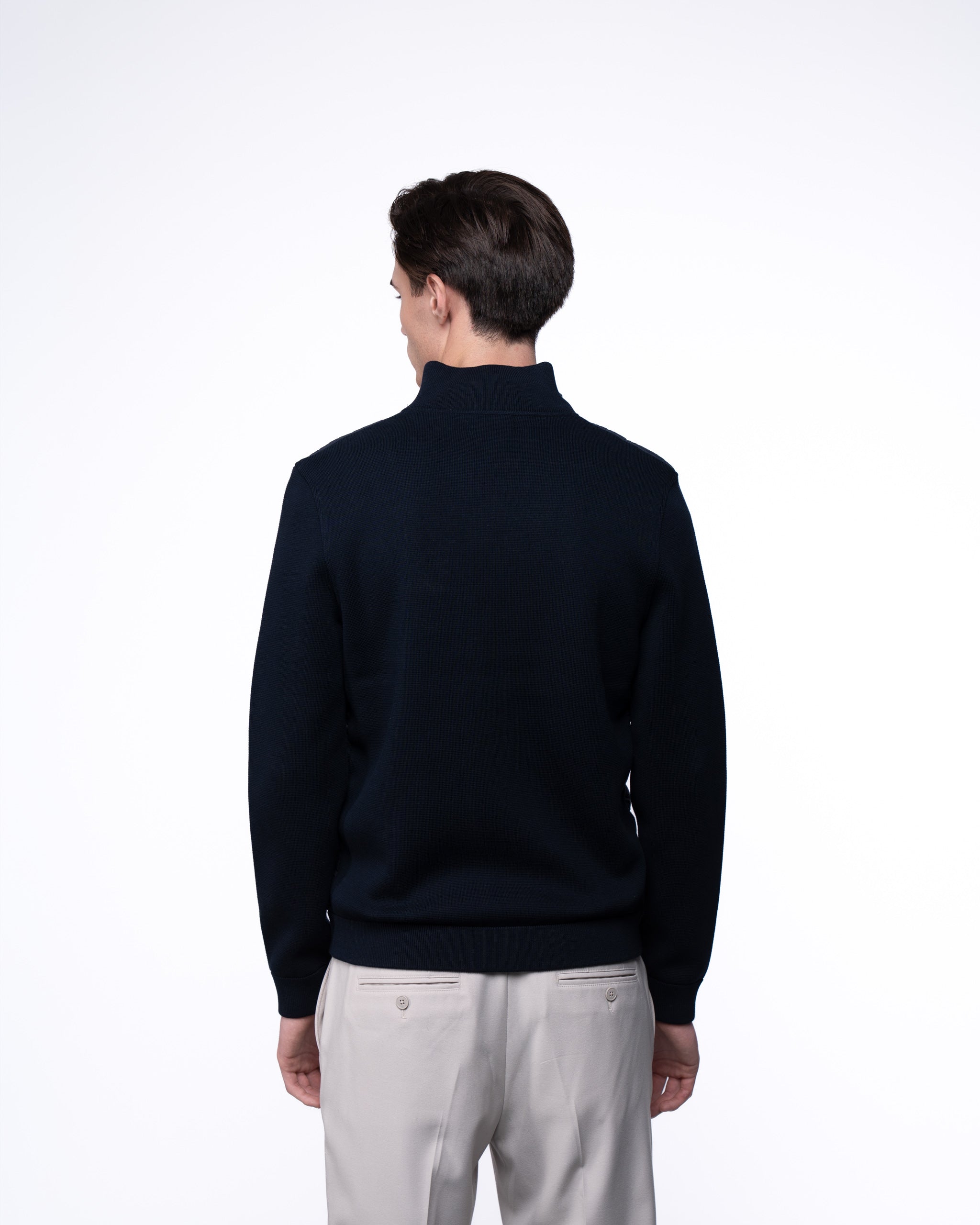 Avallon Padded Cardigan Navy