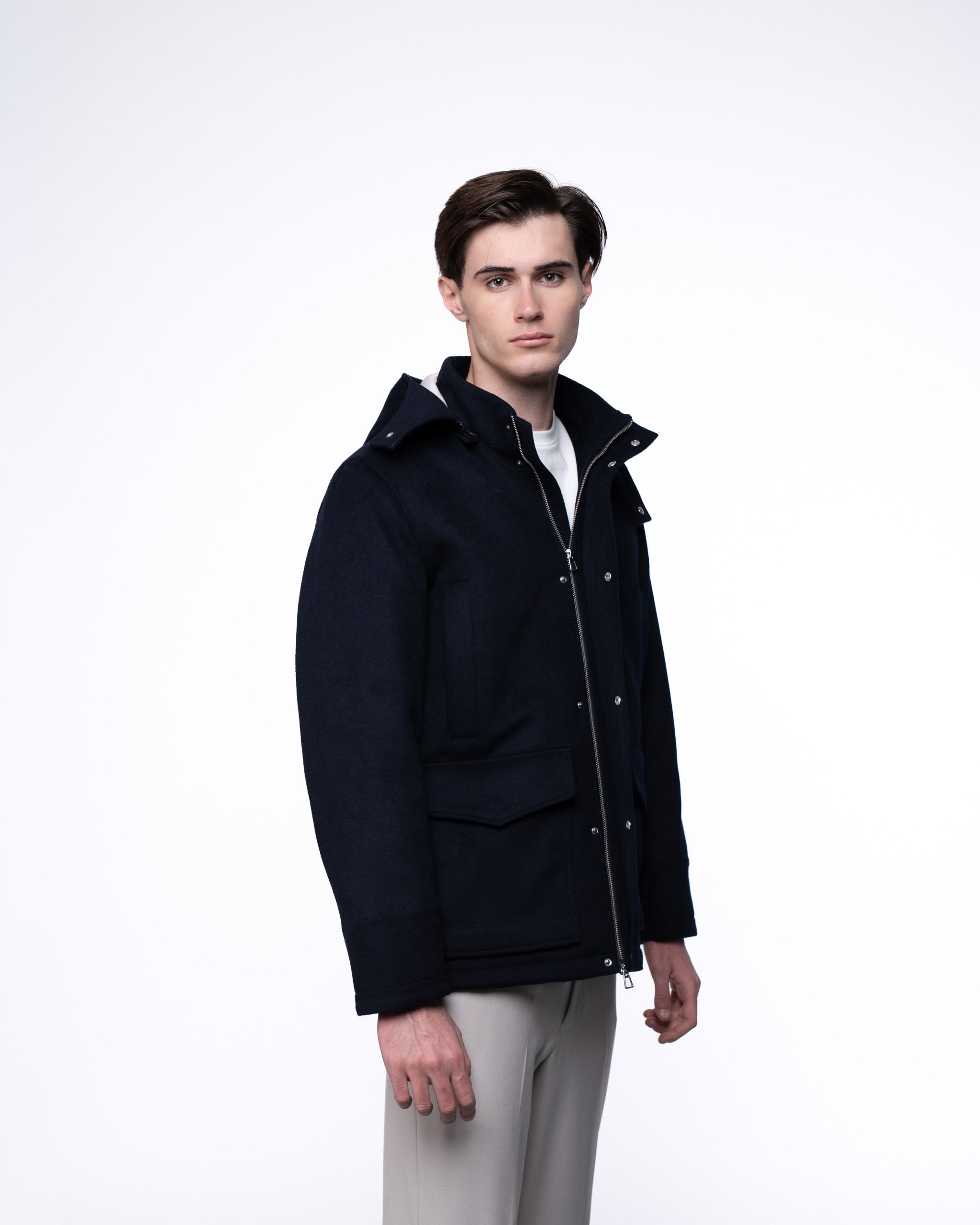 Andermatt Coat Navy