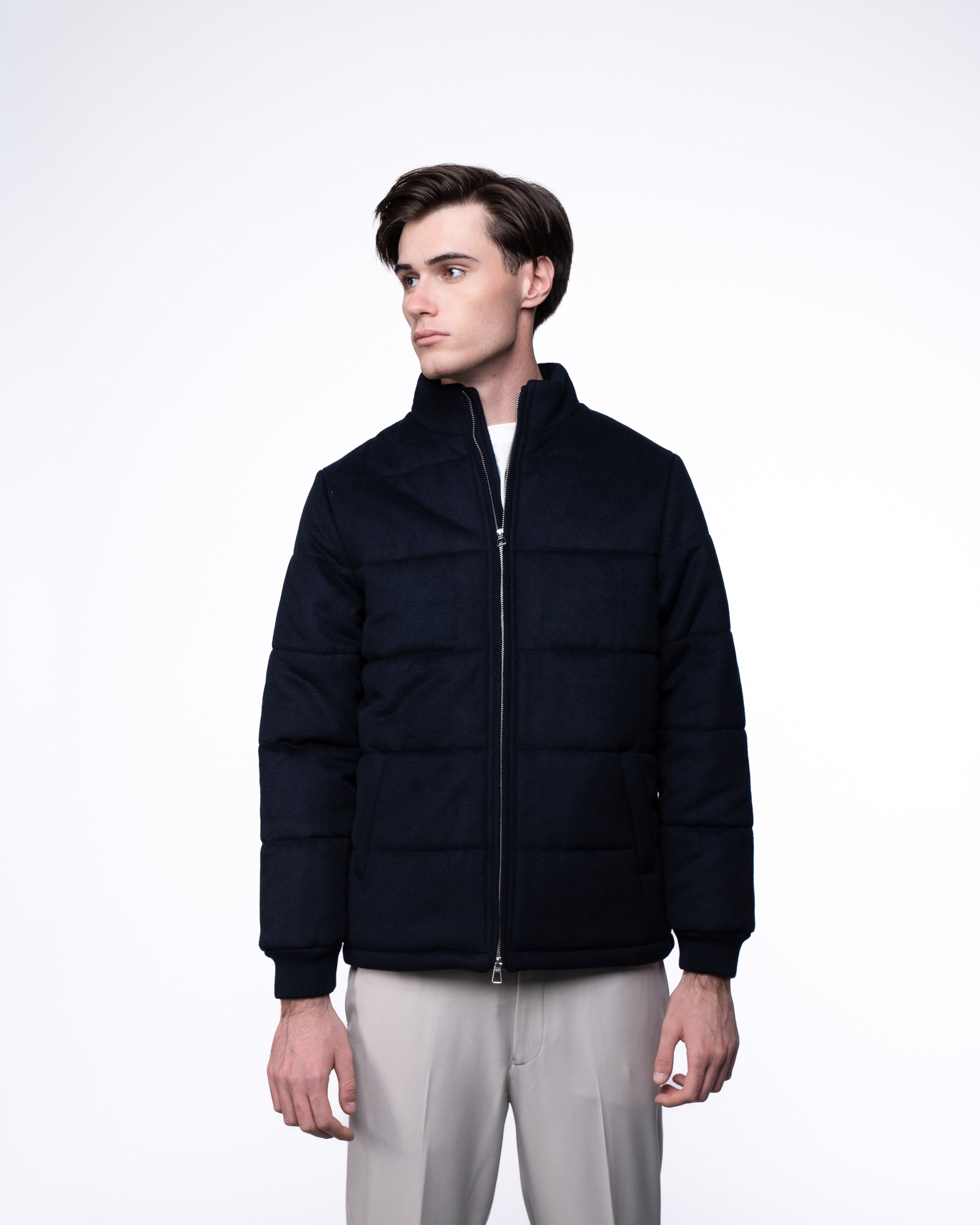 Riva Puffer Jacket Navy