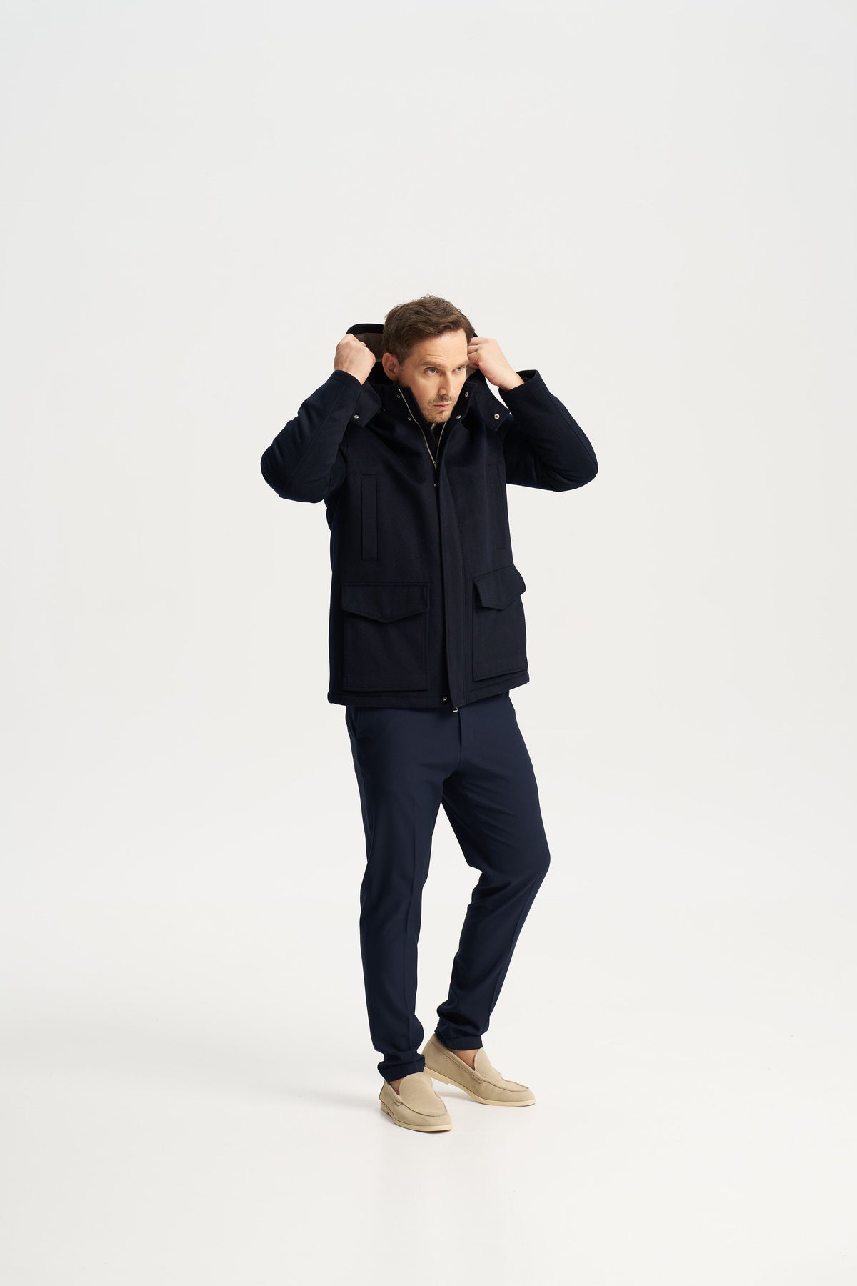 Andermatt Coat Navy