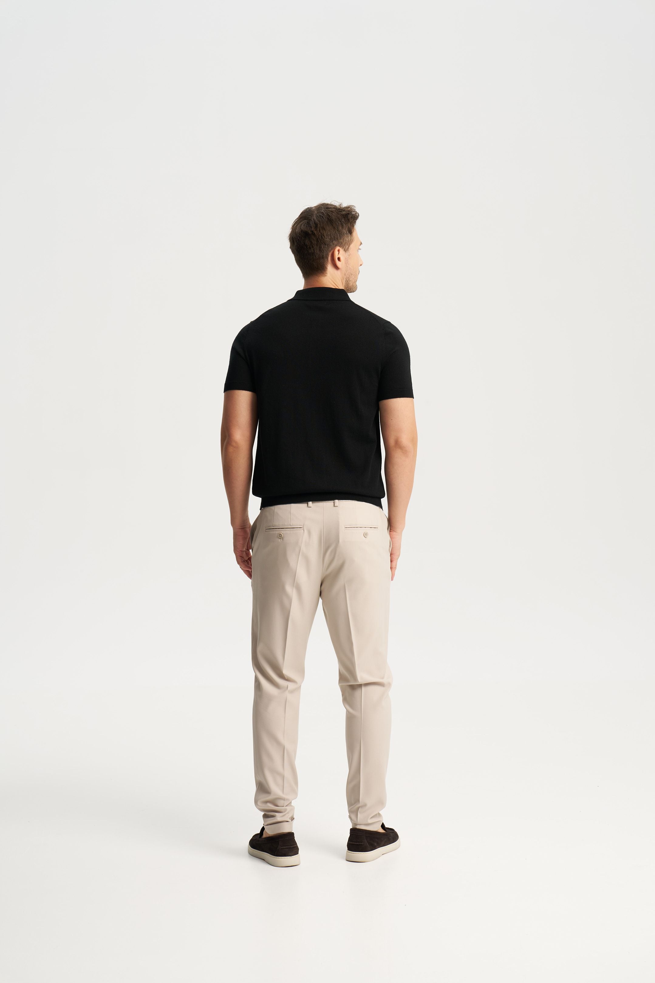 Monaco Short Sleeve Polo Black