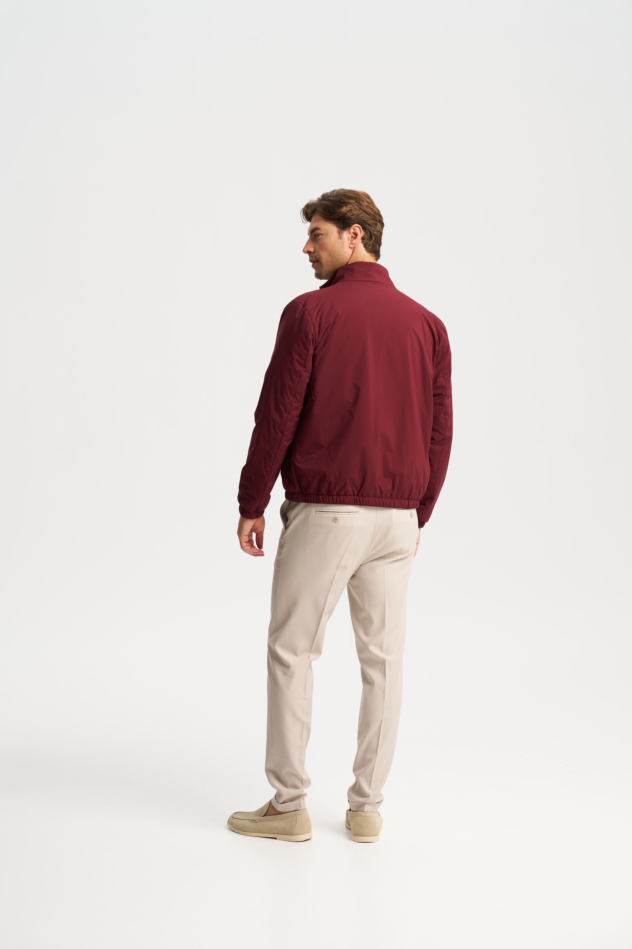 Como Reversible Jacket Burgundy