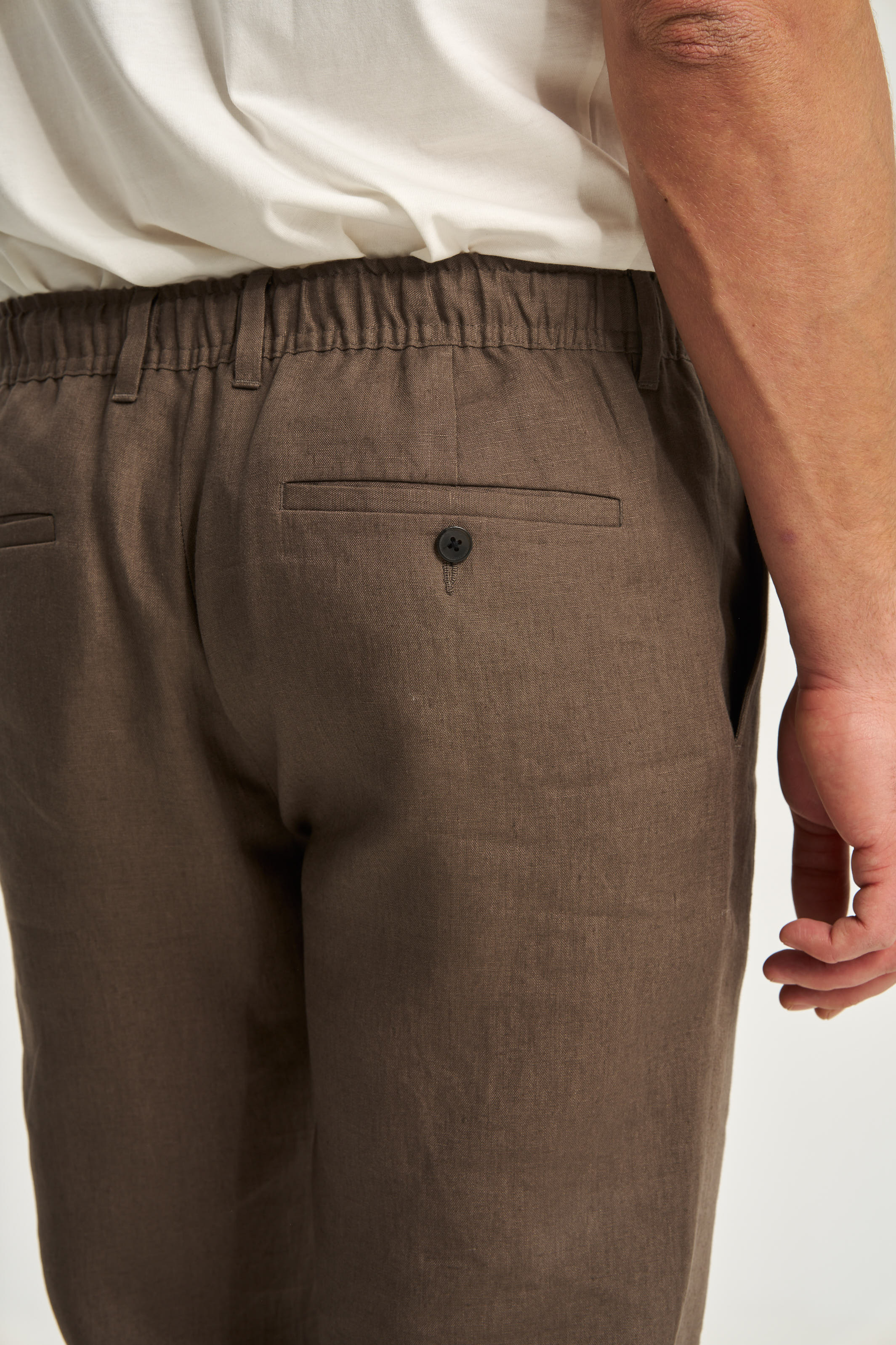 Linen Trousers Brown