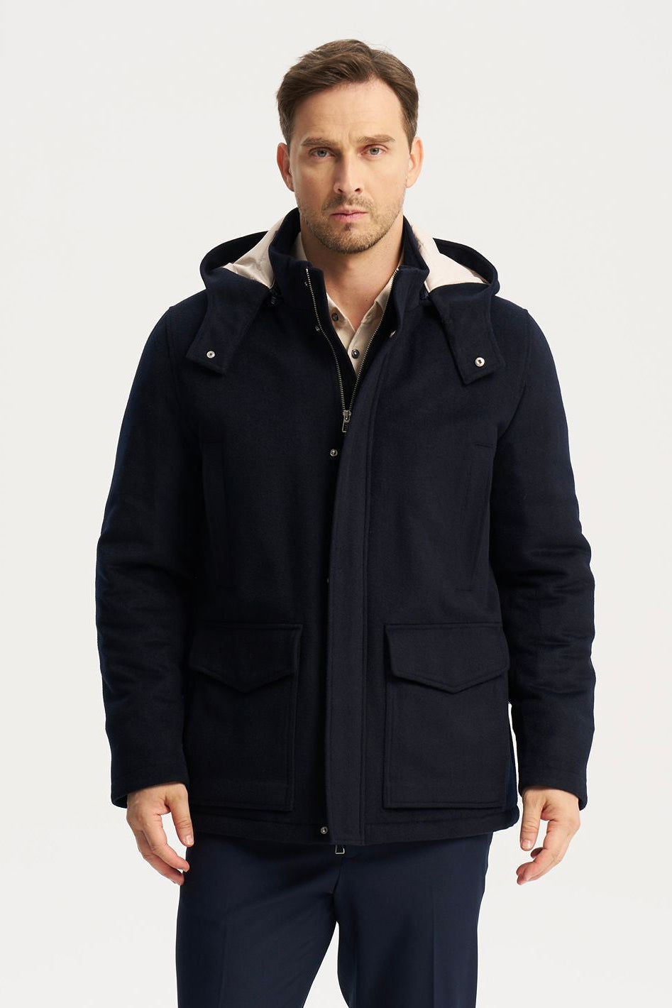 Andermatt Coat Navy