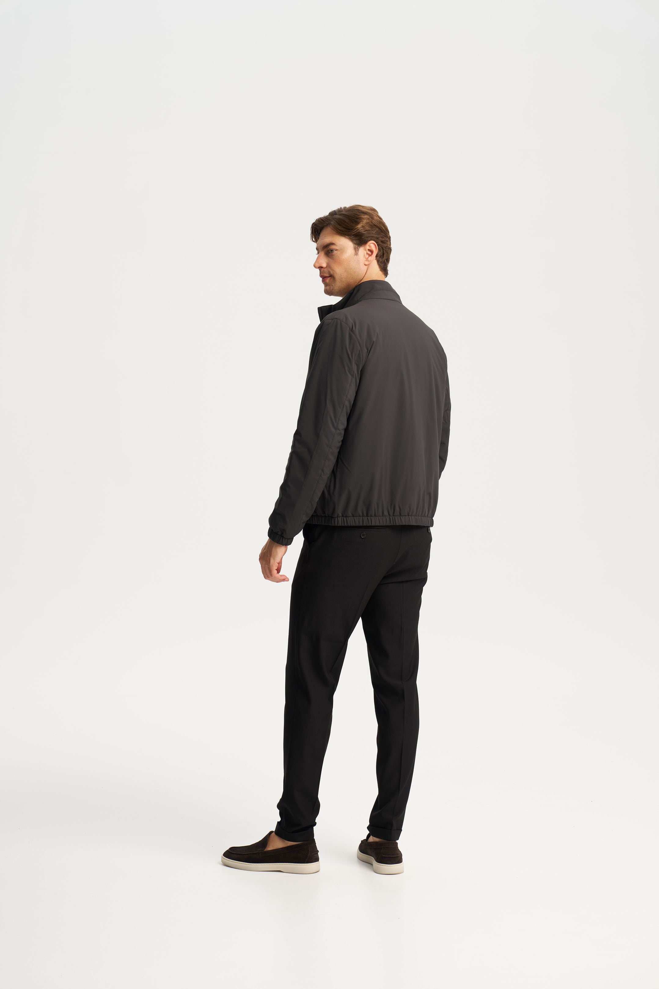 Como Reversible Jacket Black