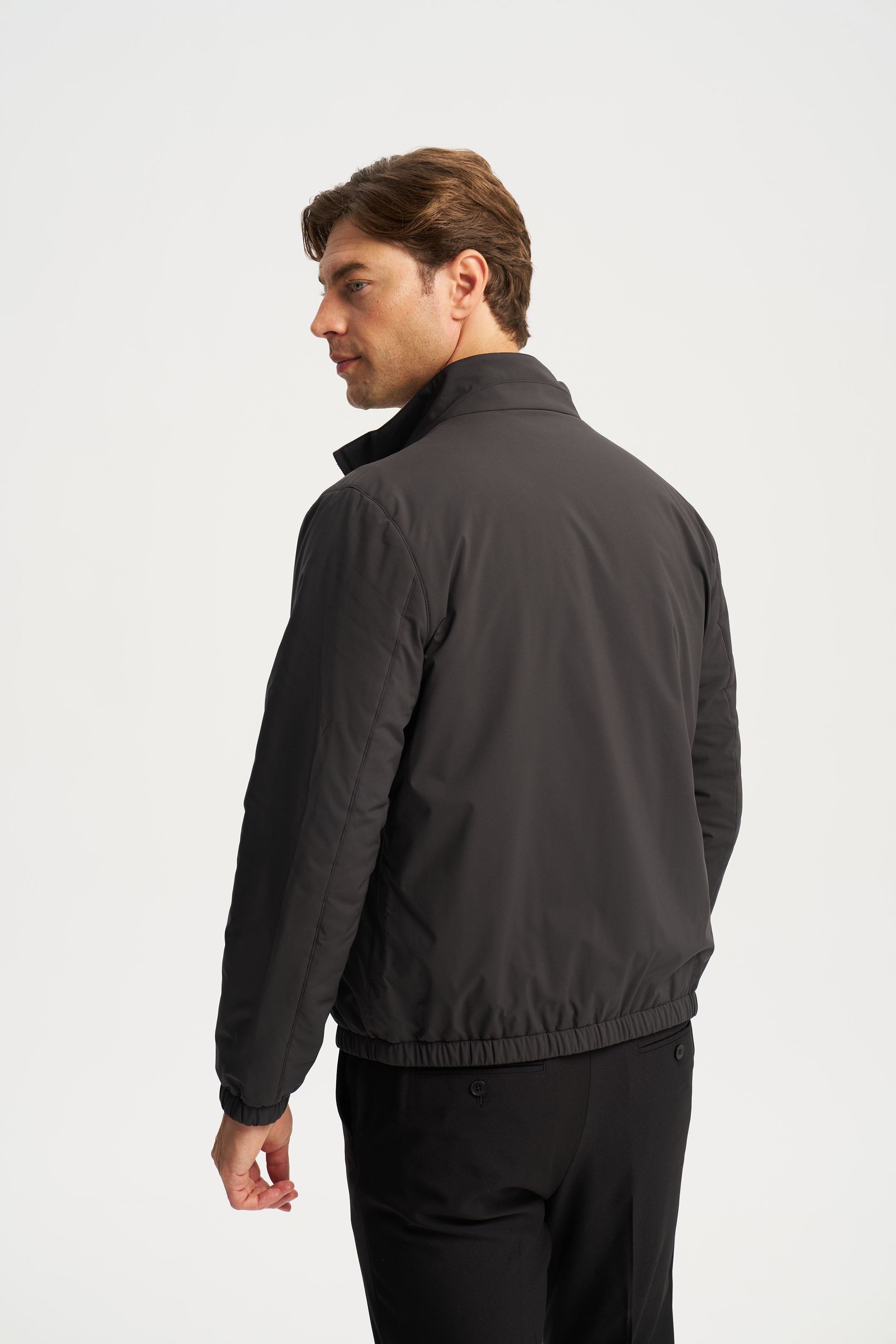 Como Reversible Jacket Black