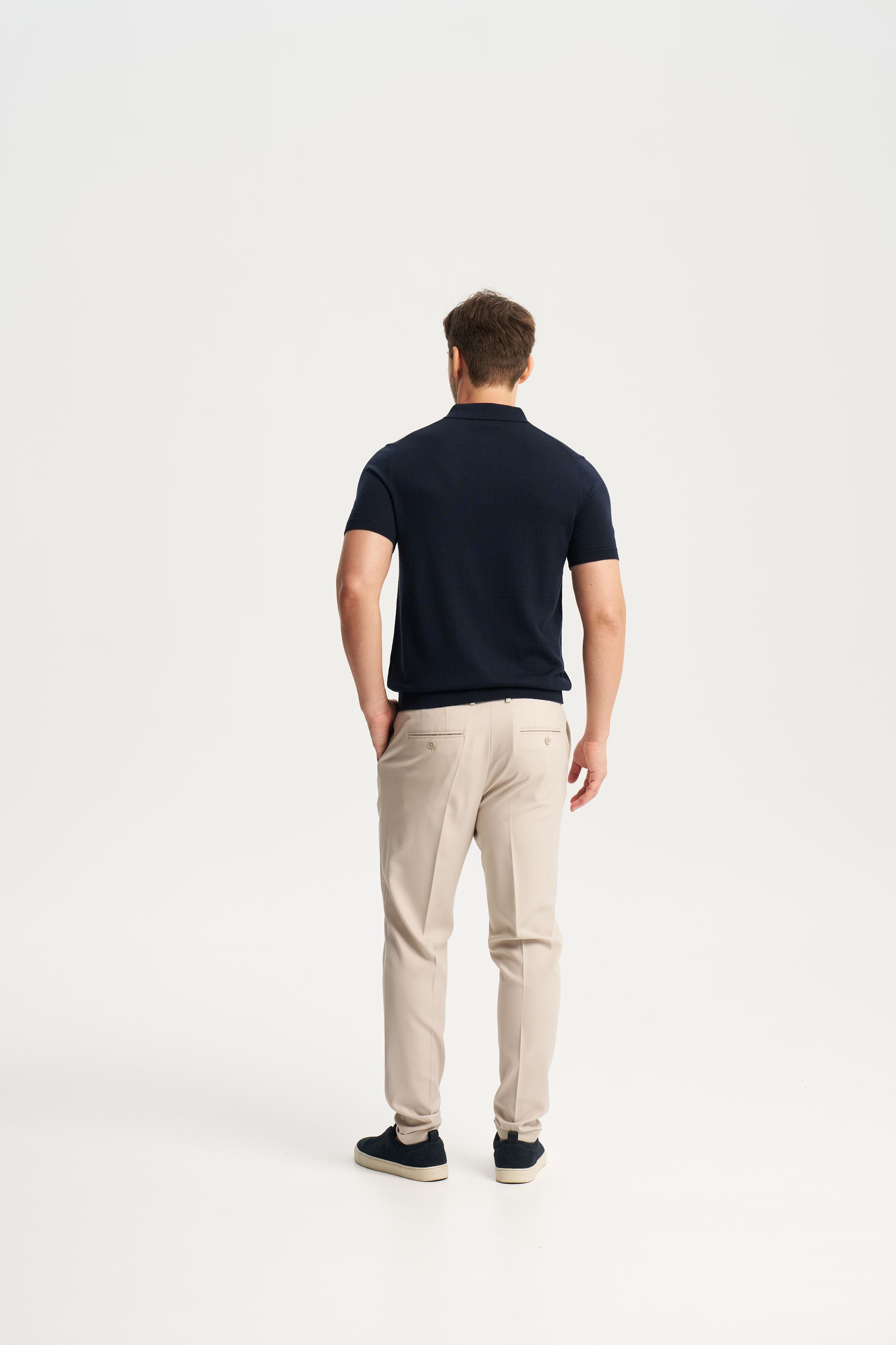 Monaco Short Sleeve Polo Navy