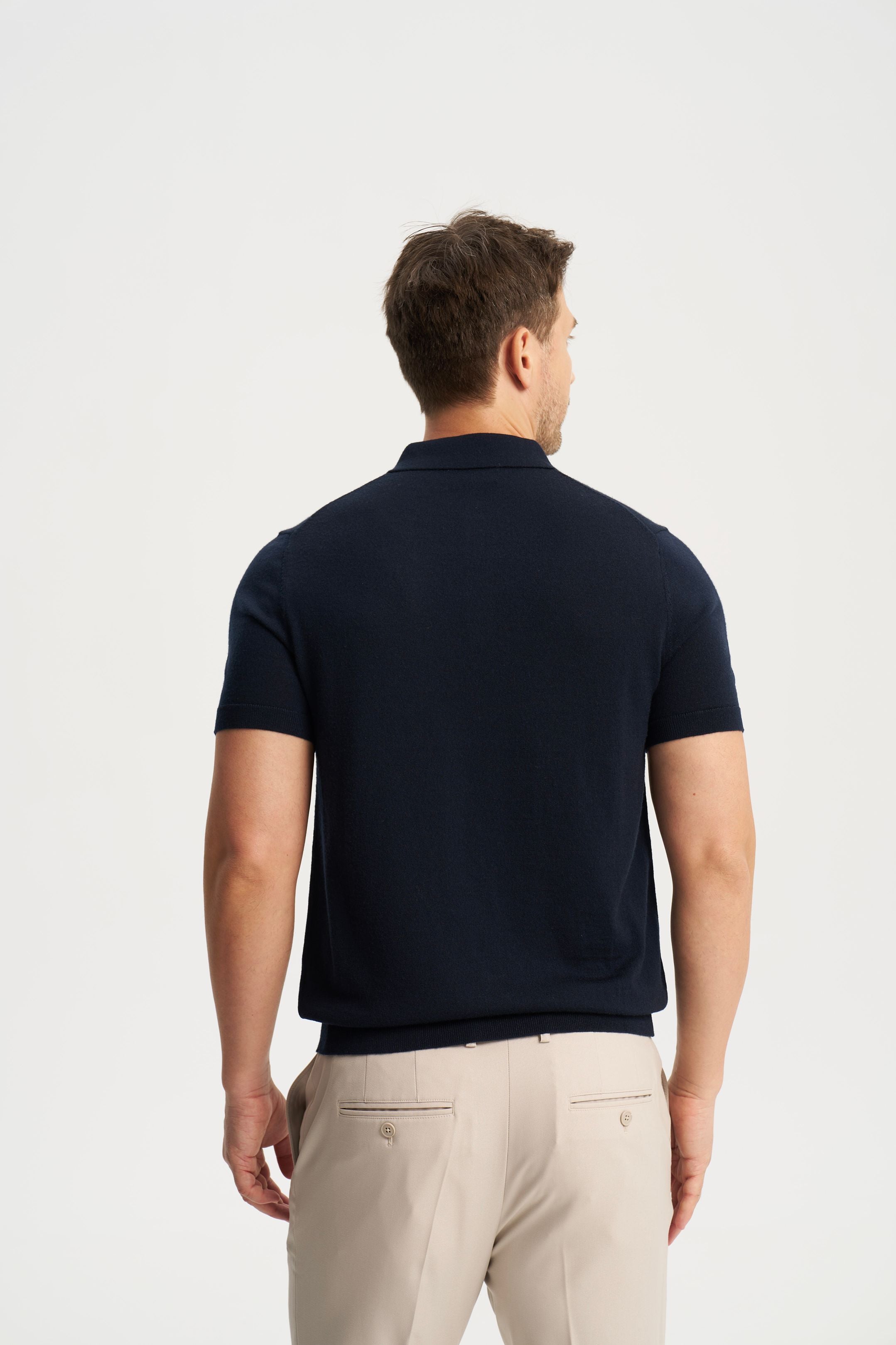 Monaco Short Sleeve Polo Navy