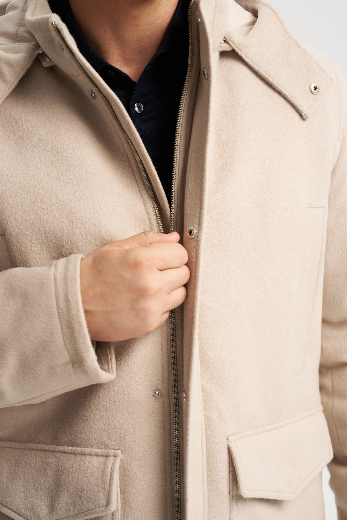 Andermatt Coat Ecru