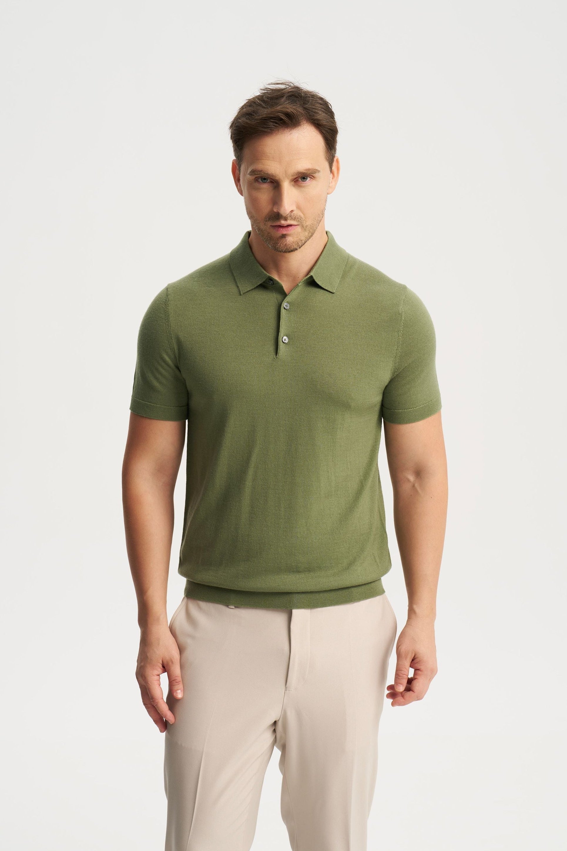 Monaco Short Sleeve Polo Green