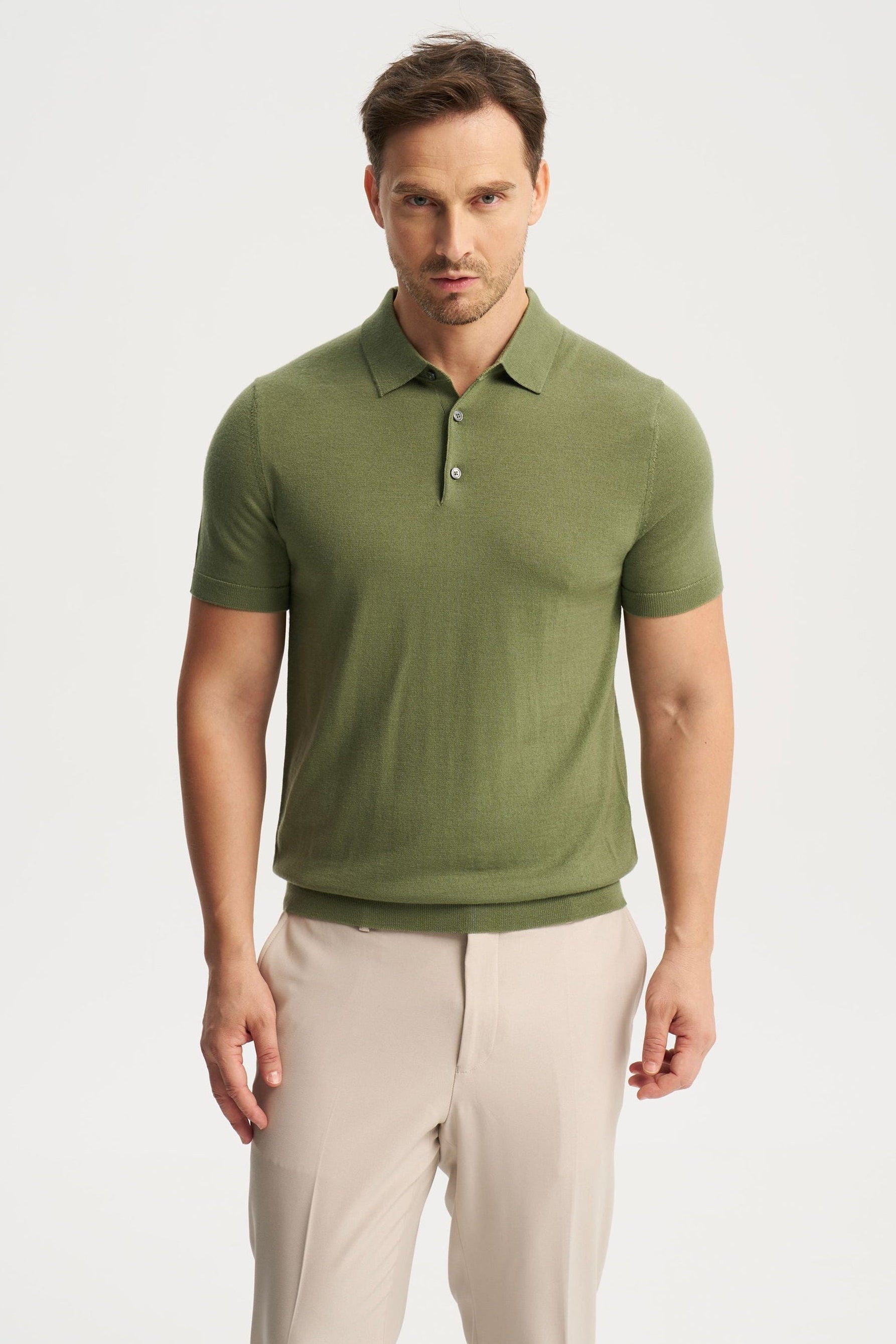 Monaco Short Sleeve Polo Green