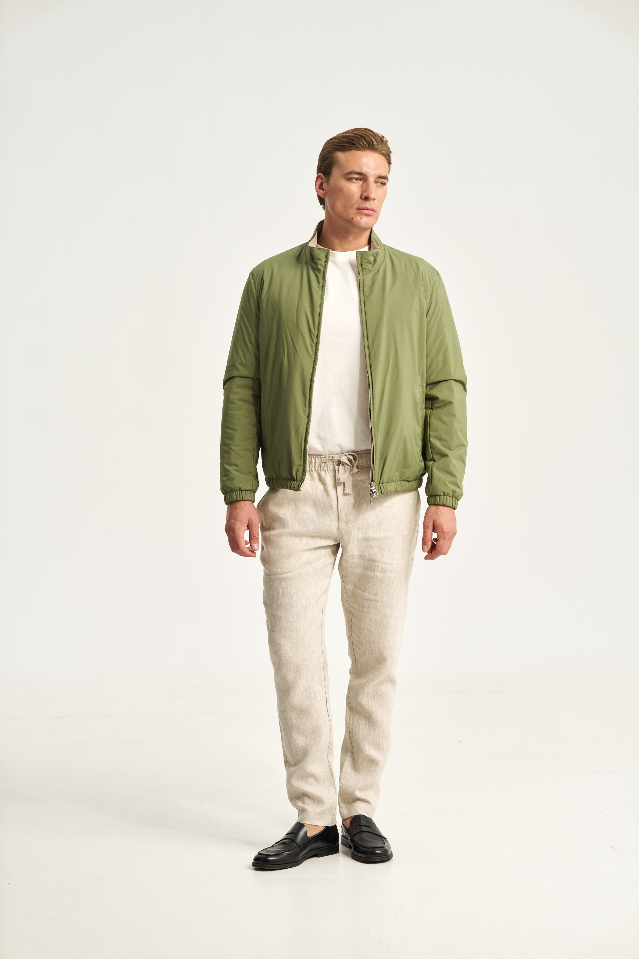 Como Reversible Jacket Green