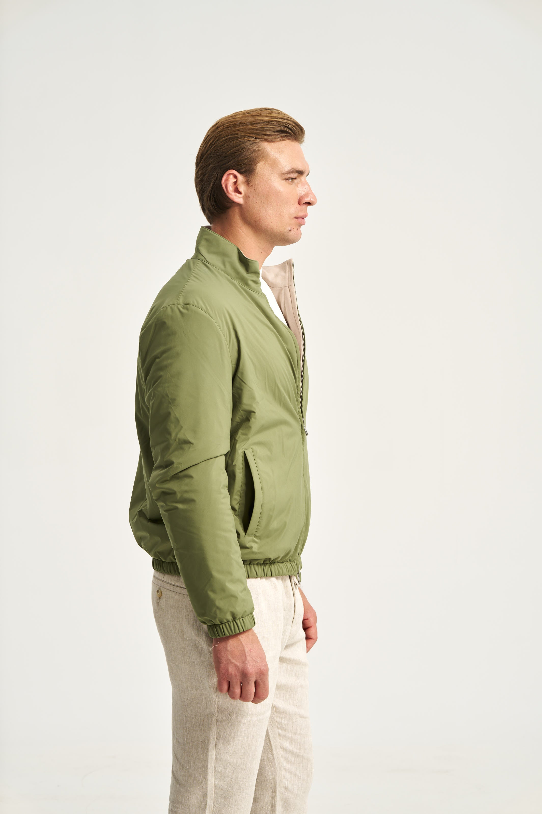 Como Reversible Jacket Green