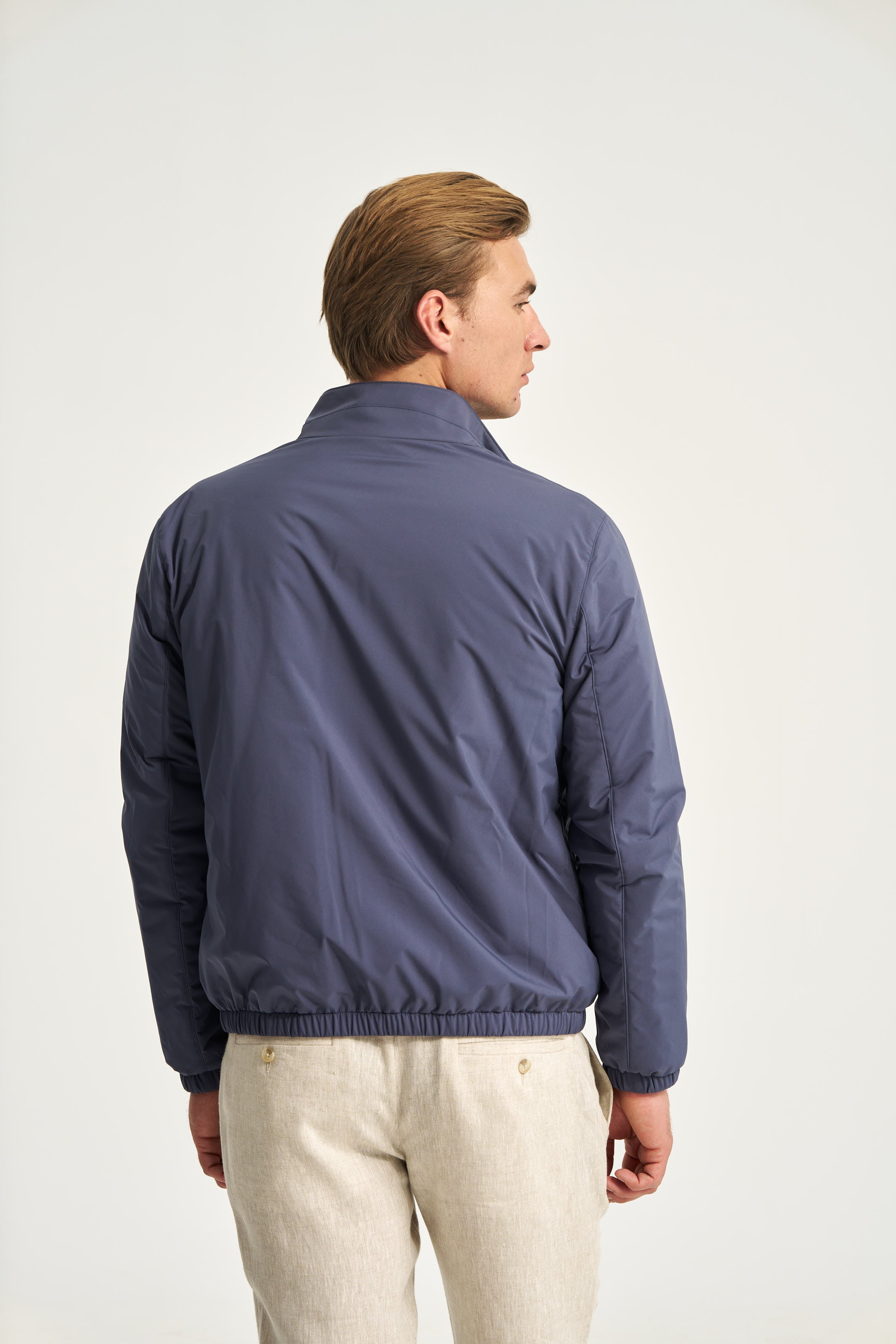 Como Reversible Jacket Blue