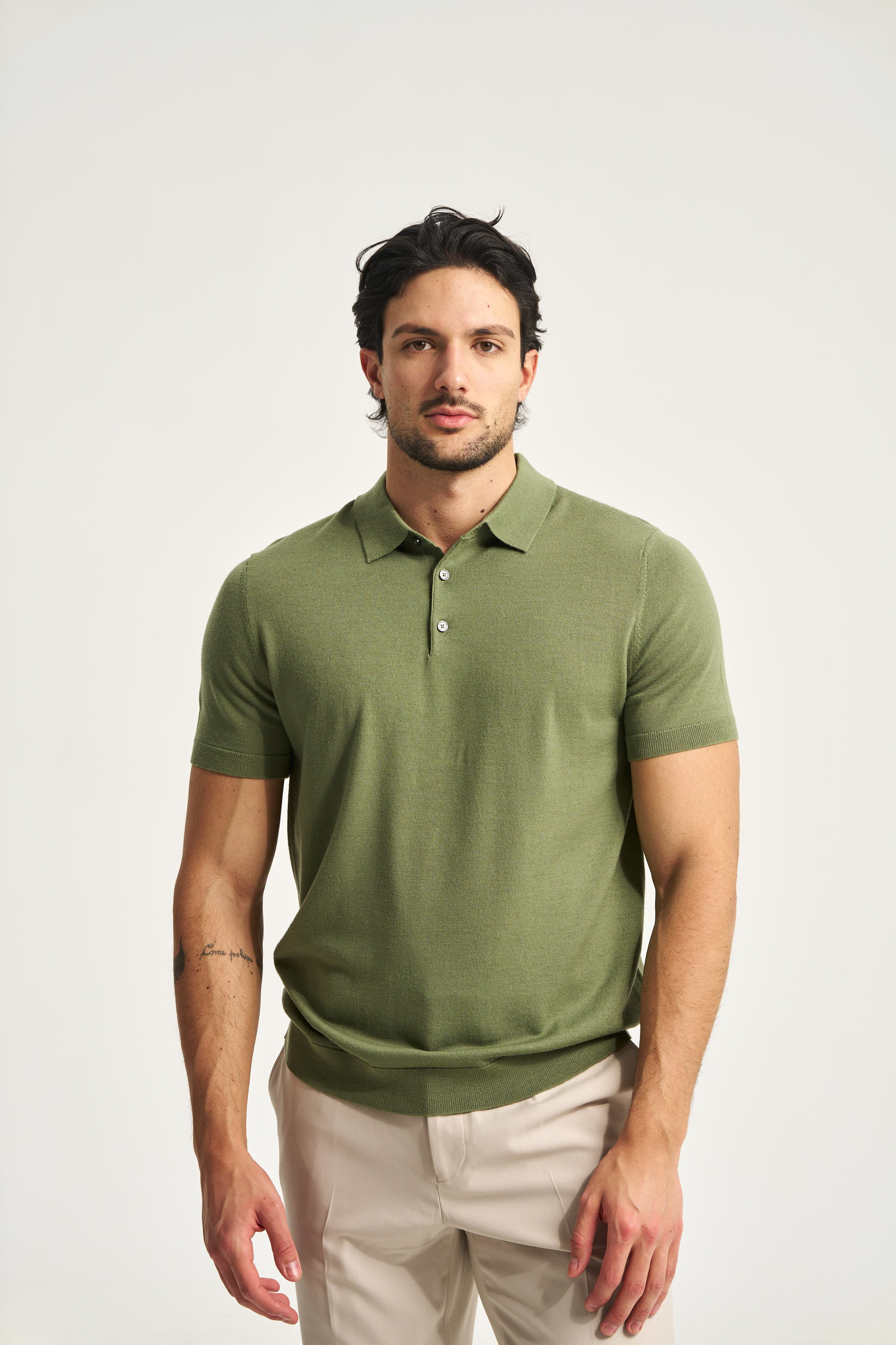 Monaco Short Sleeve Polo Green