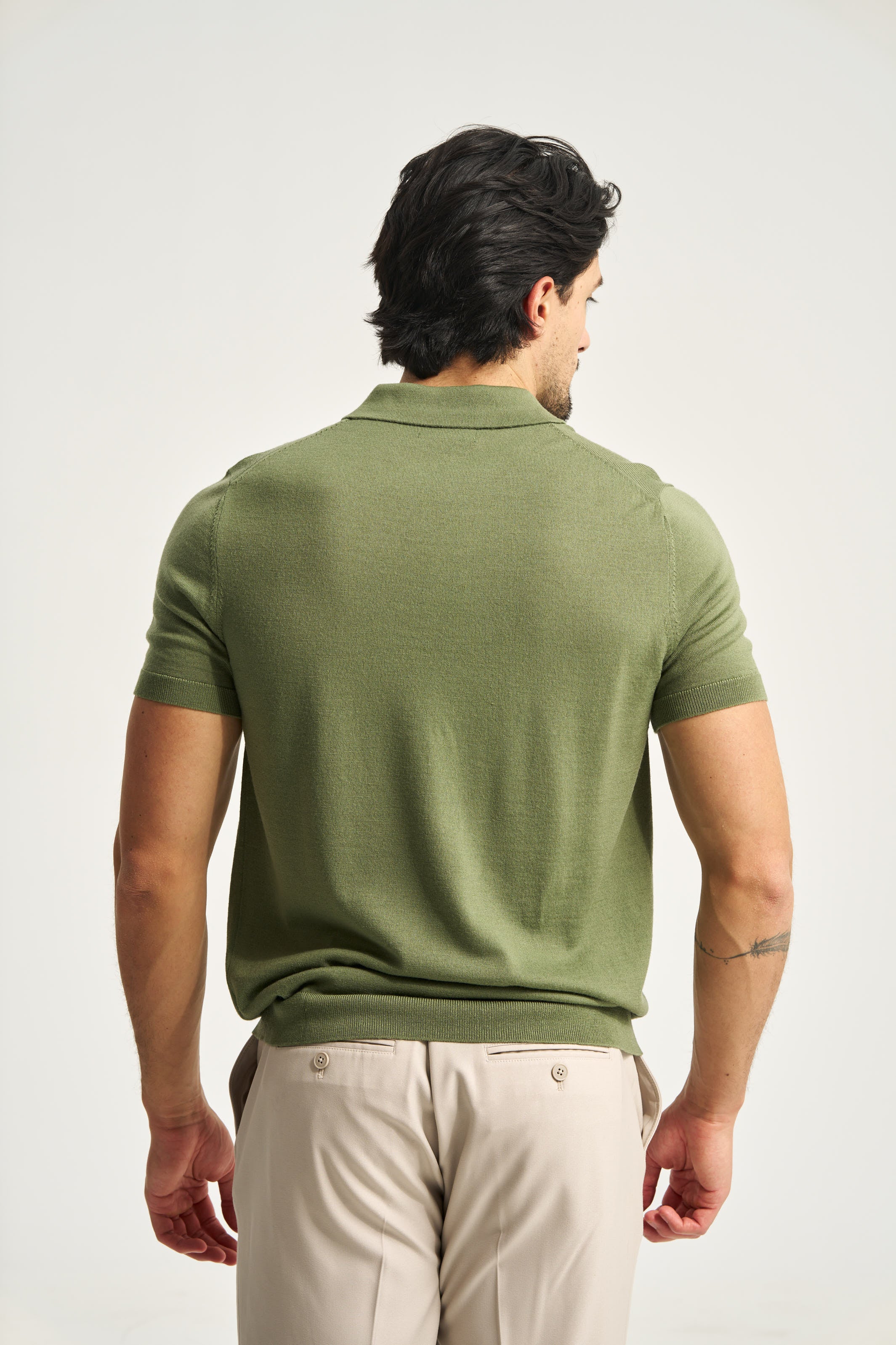 Monaco Short Sleeve Polo Green