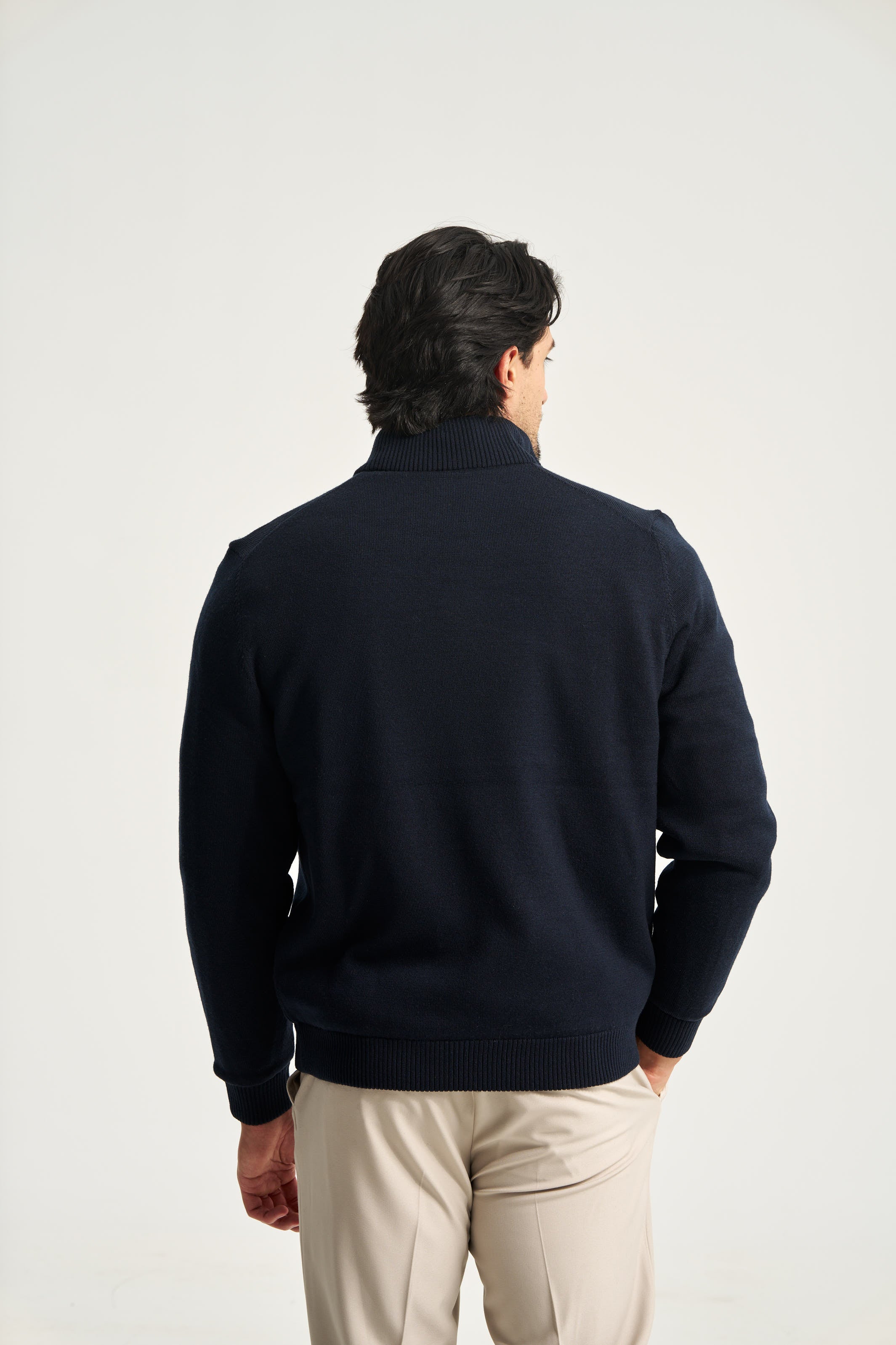 Milano Fur Jumper Navy