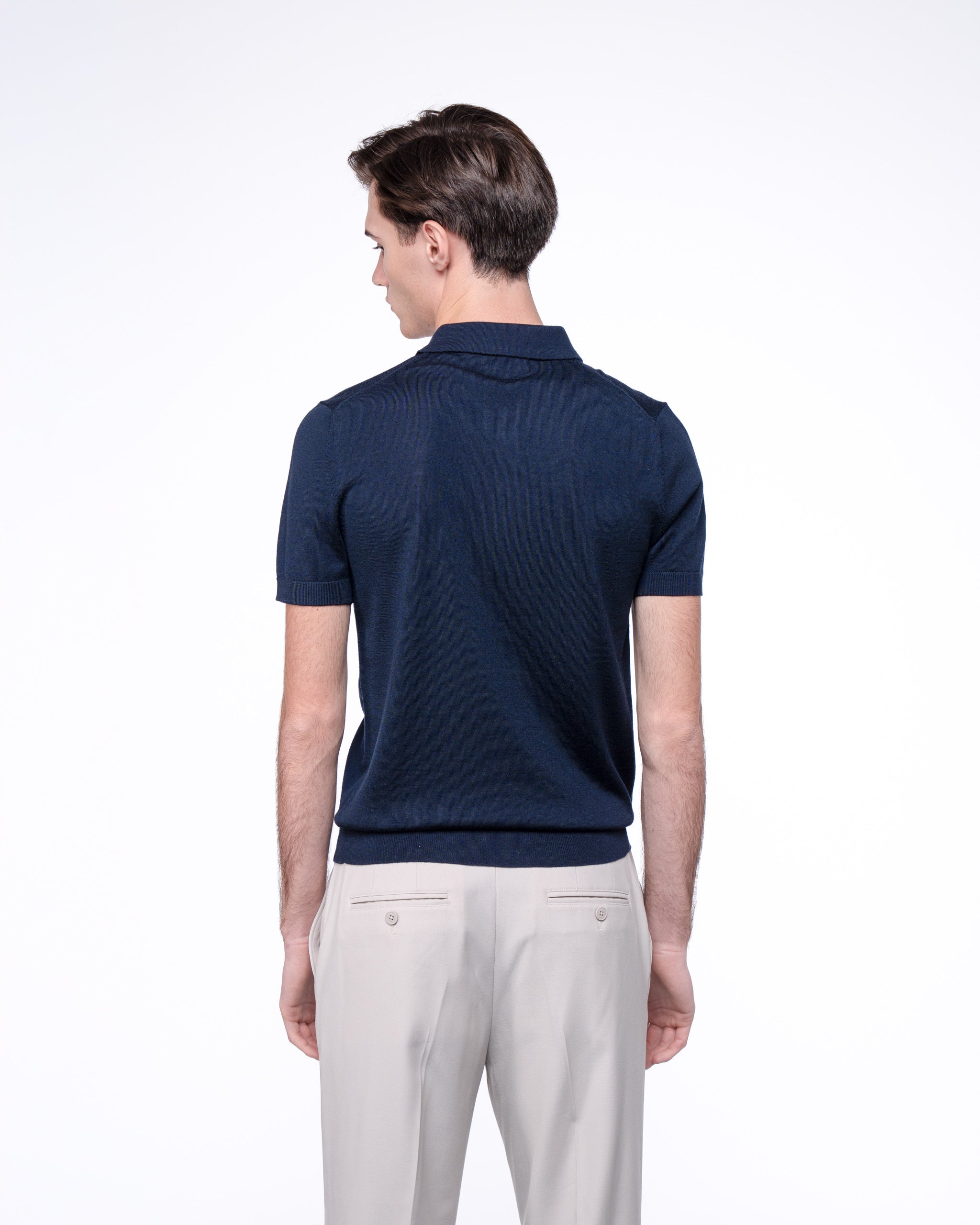 Monaco Short Sleeve Polo Navy