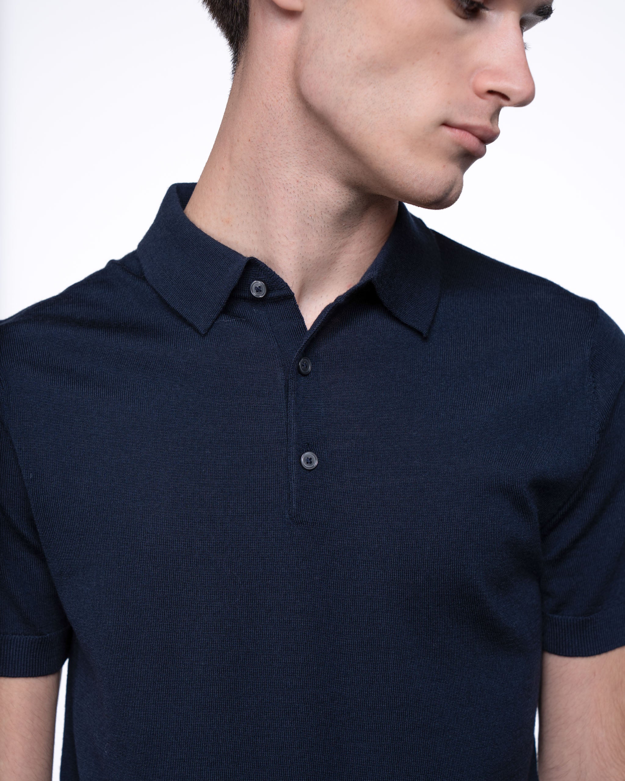 Monaco Short Sleeve Polo Navy
