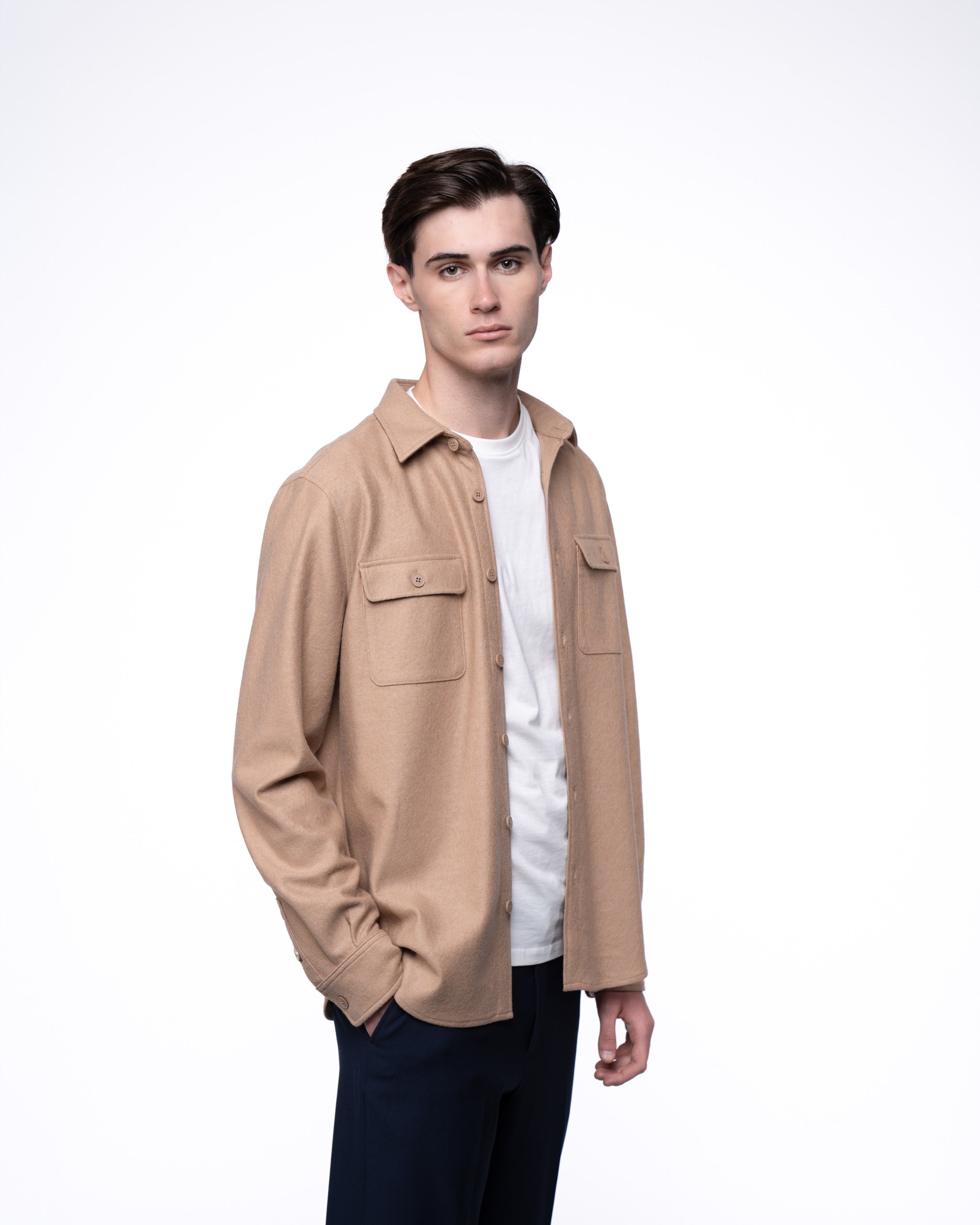 Overshirt Camel