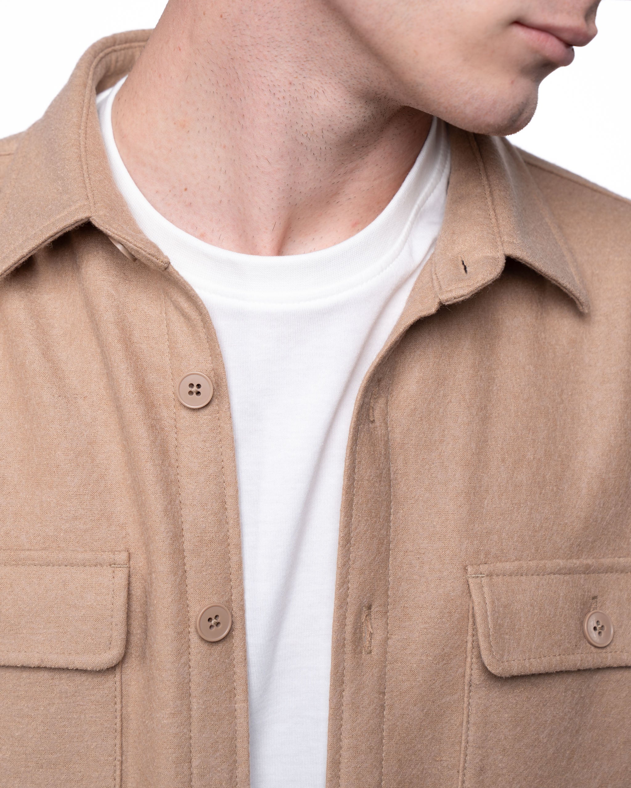 Overshirt Camel