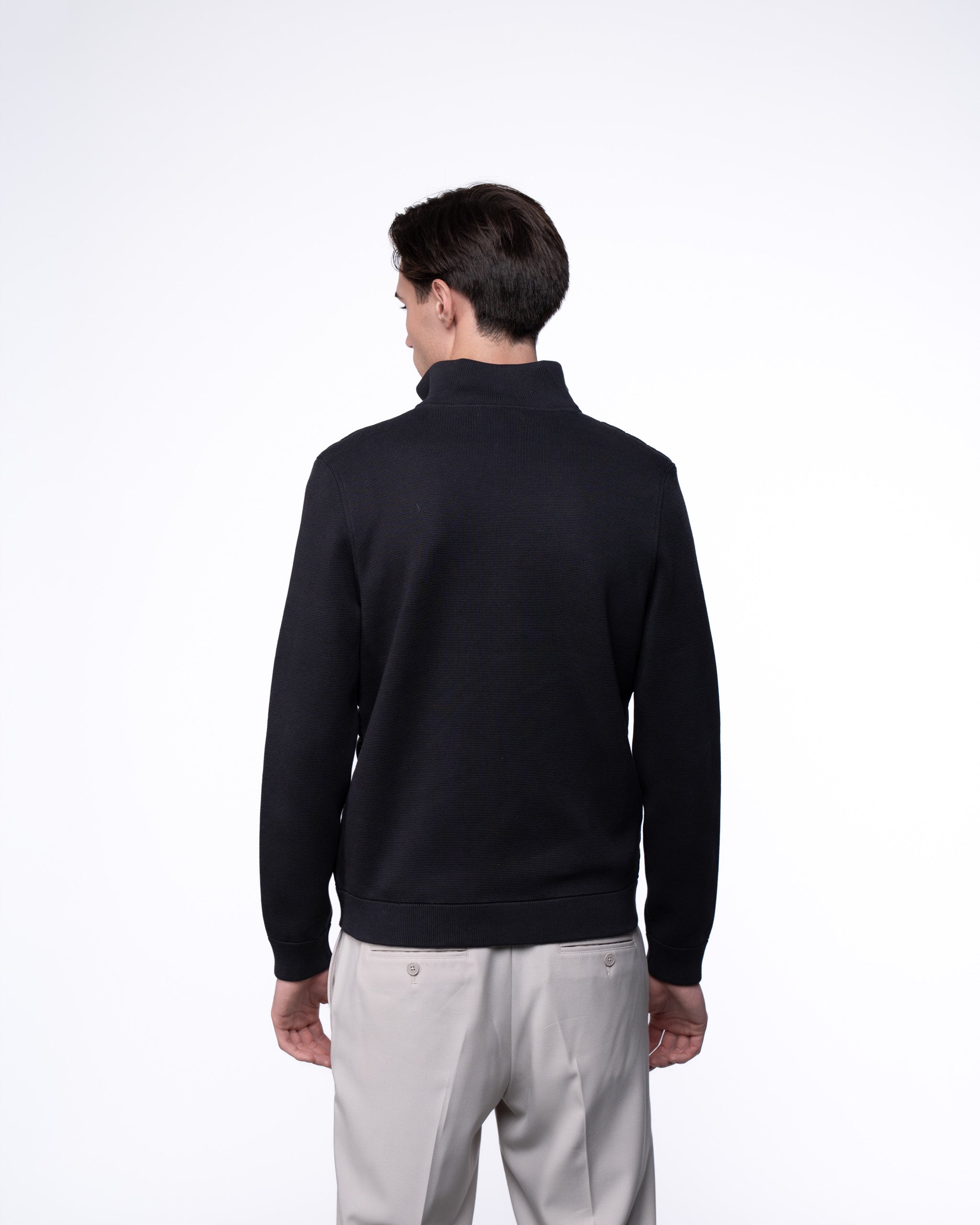 Avallon Padded Cardigan Black