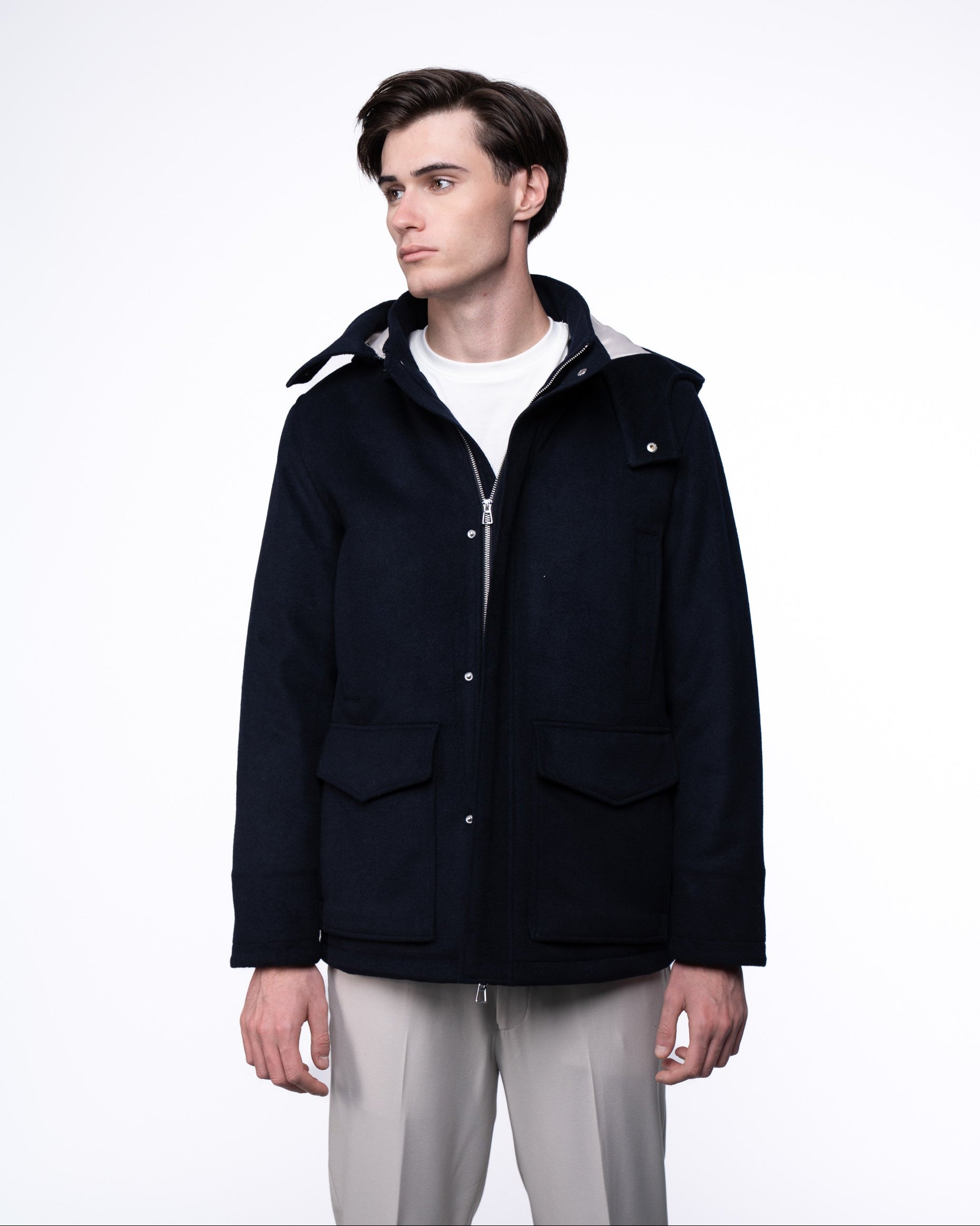 Andermatt Coat Navy