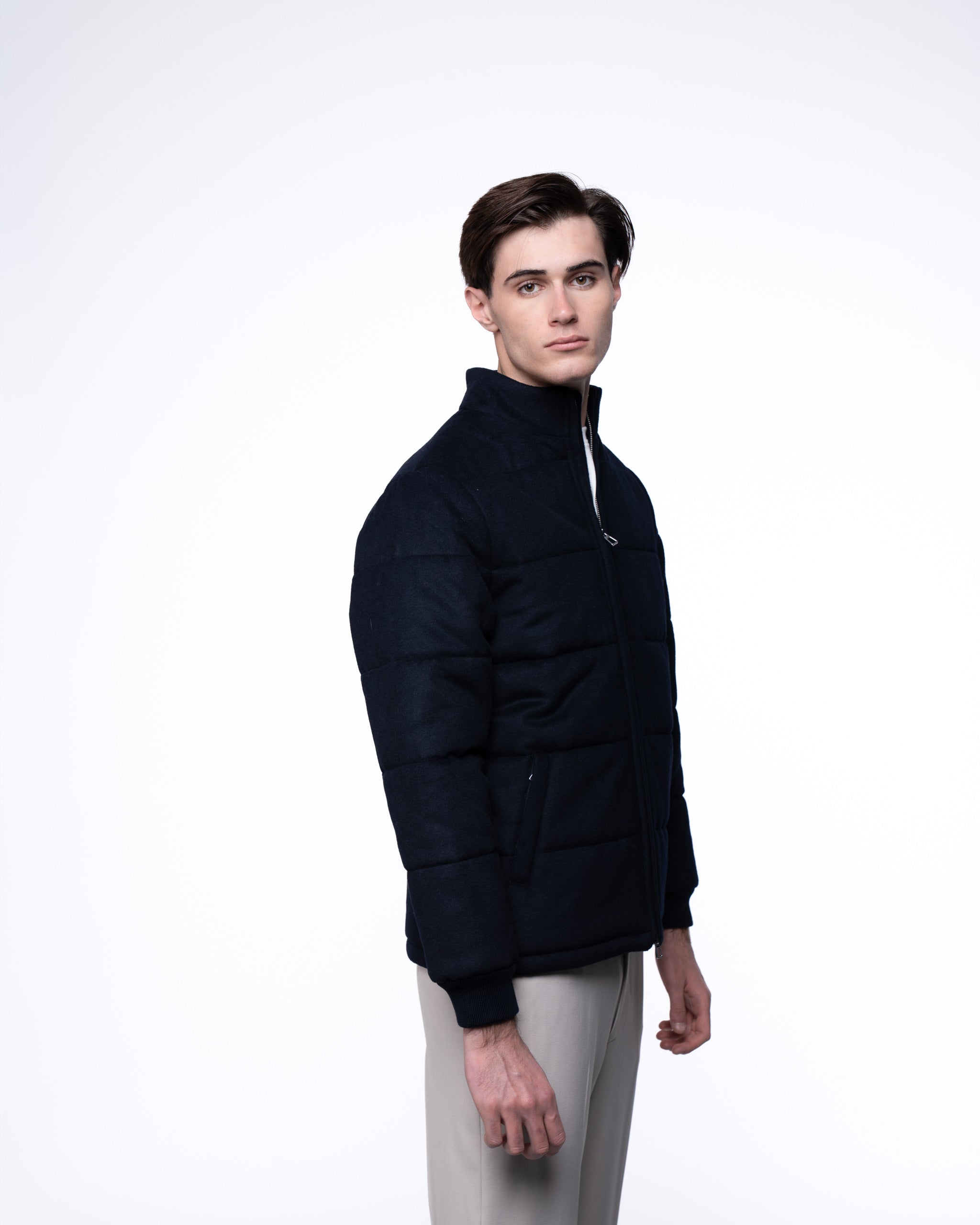 Riva Puffer Jacket Navy