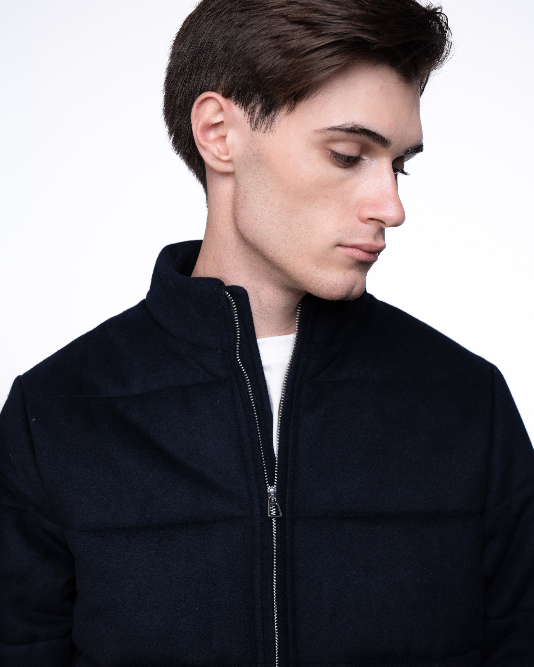 Riva Puffer Jacket Navy