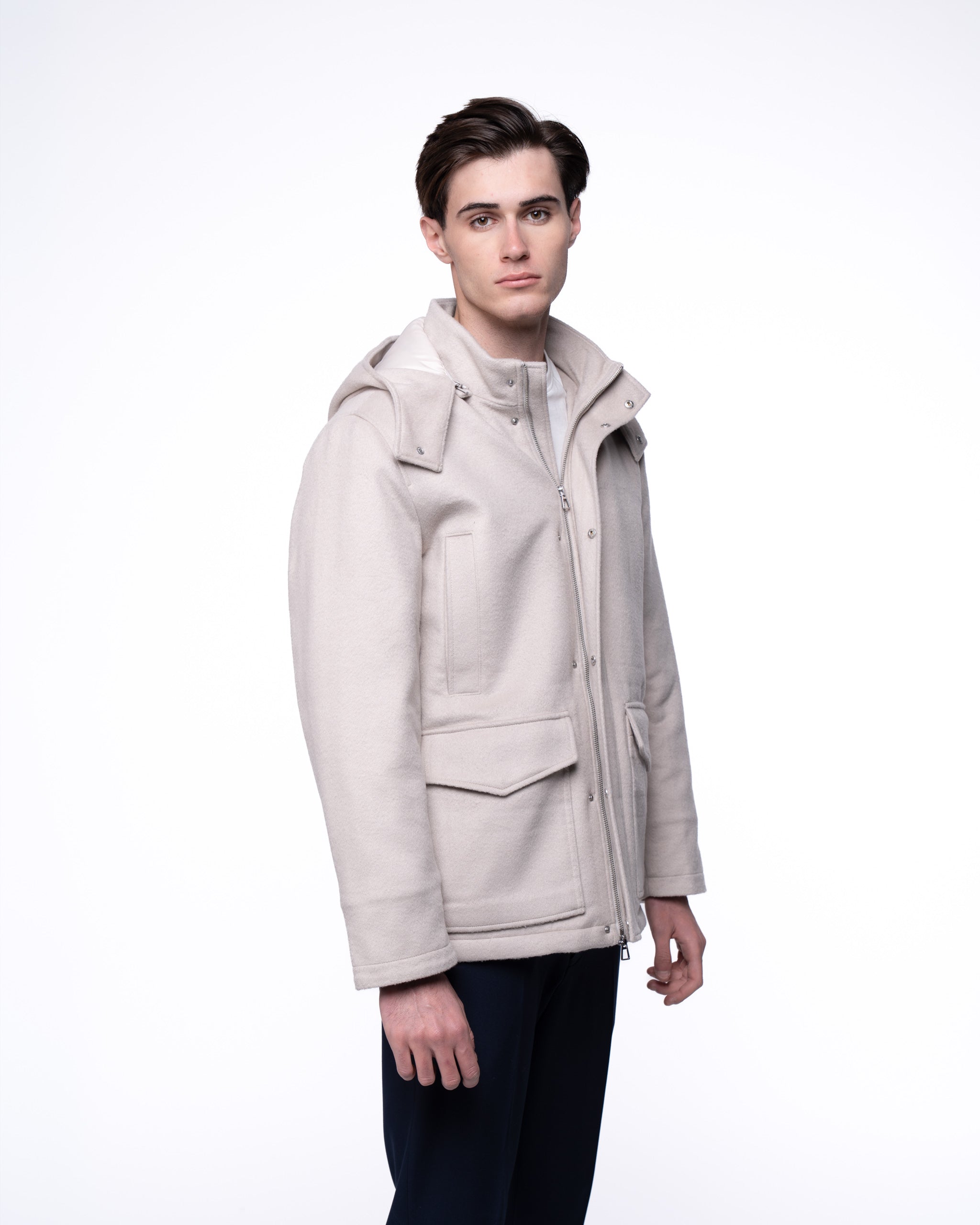 Andermatt Coat Ecru