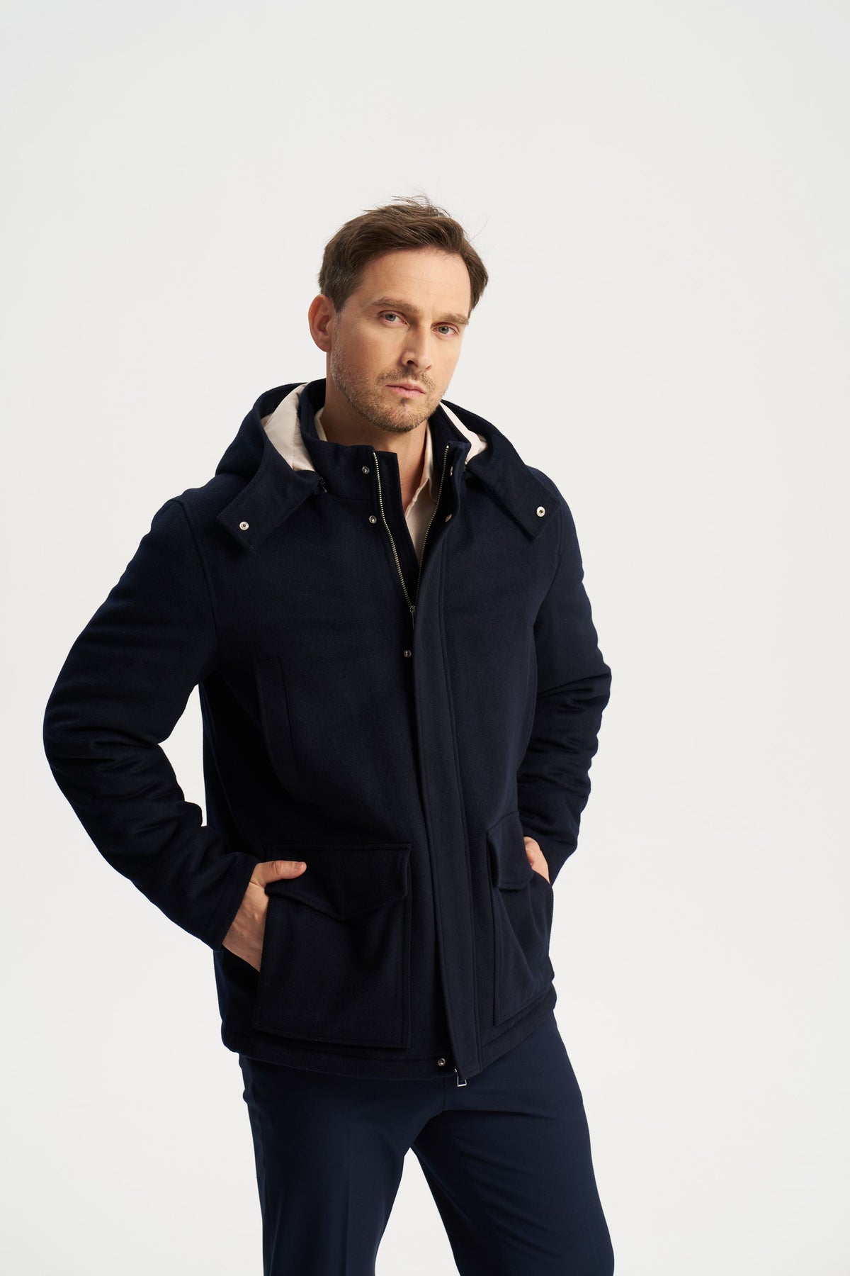 Andermatt Coat Navy