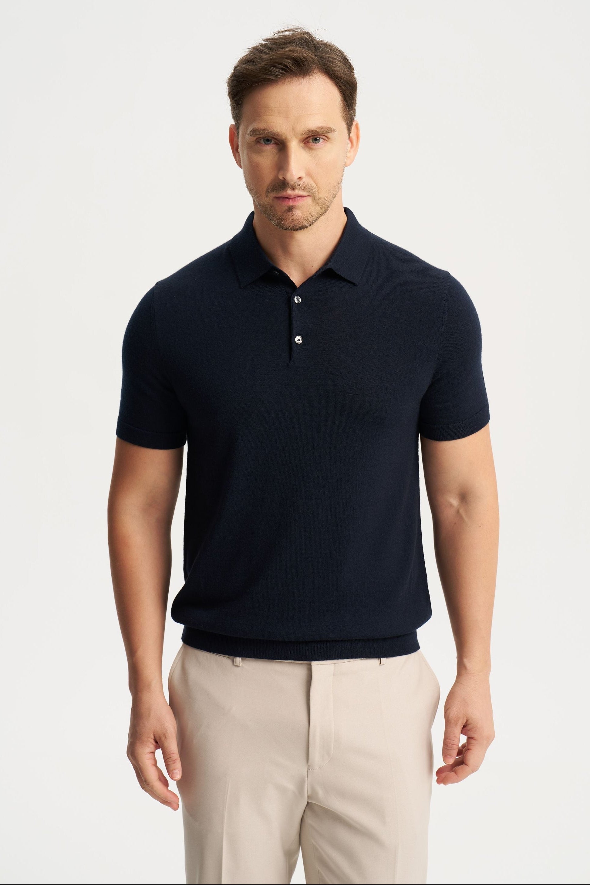 Monaco Short Sleeve Polo Navy
