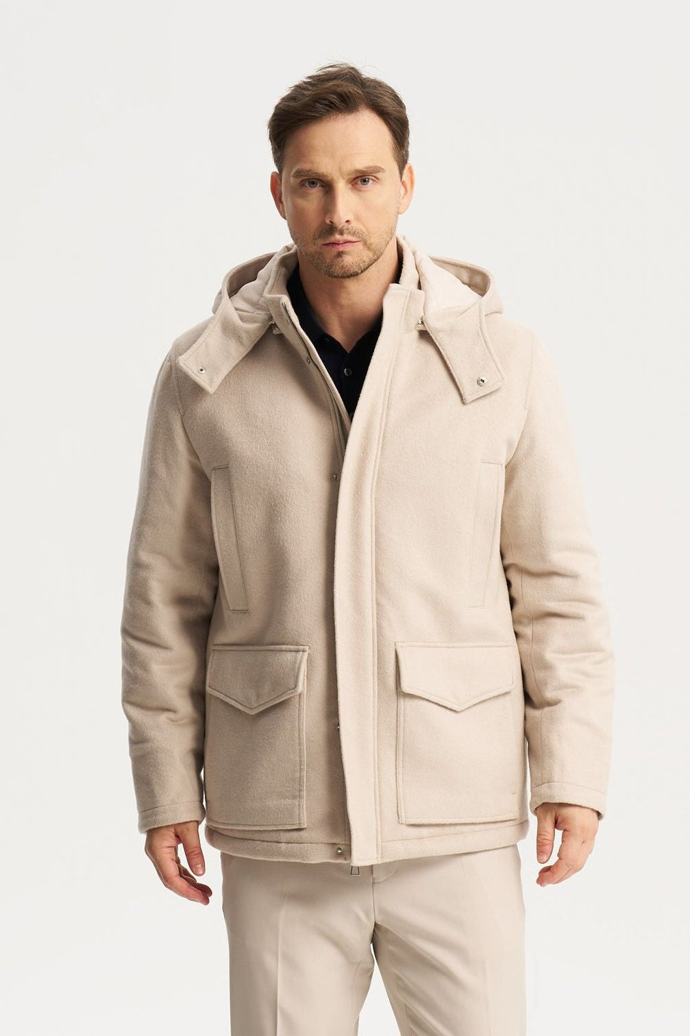 Andermatt Coat Ecru