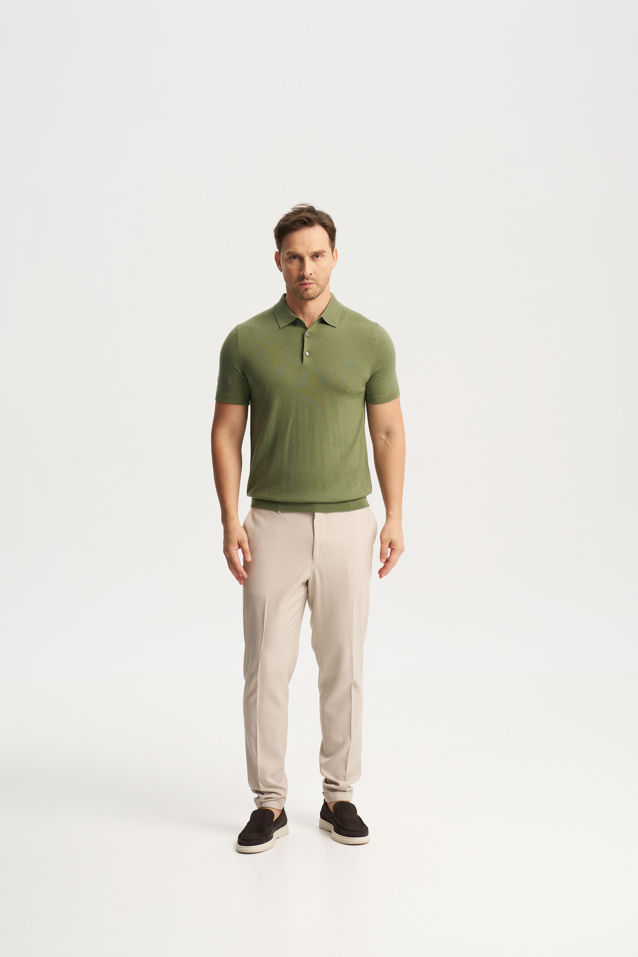 Monaco Short Sleeve Polo Green