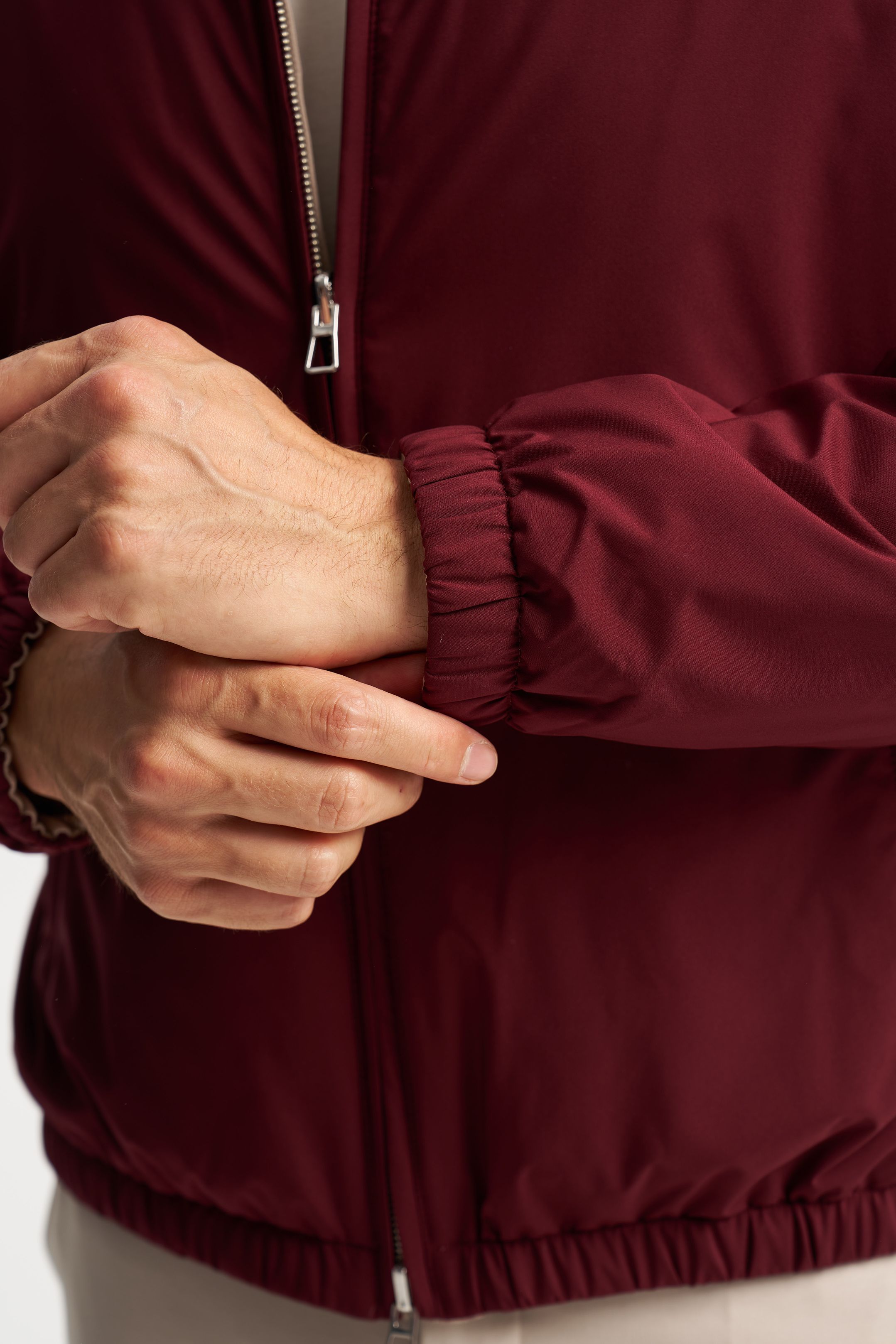 Como Reversible Jacket Burgundy