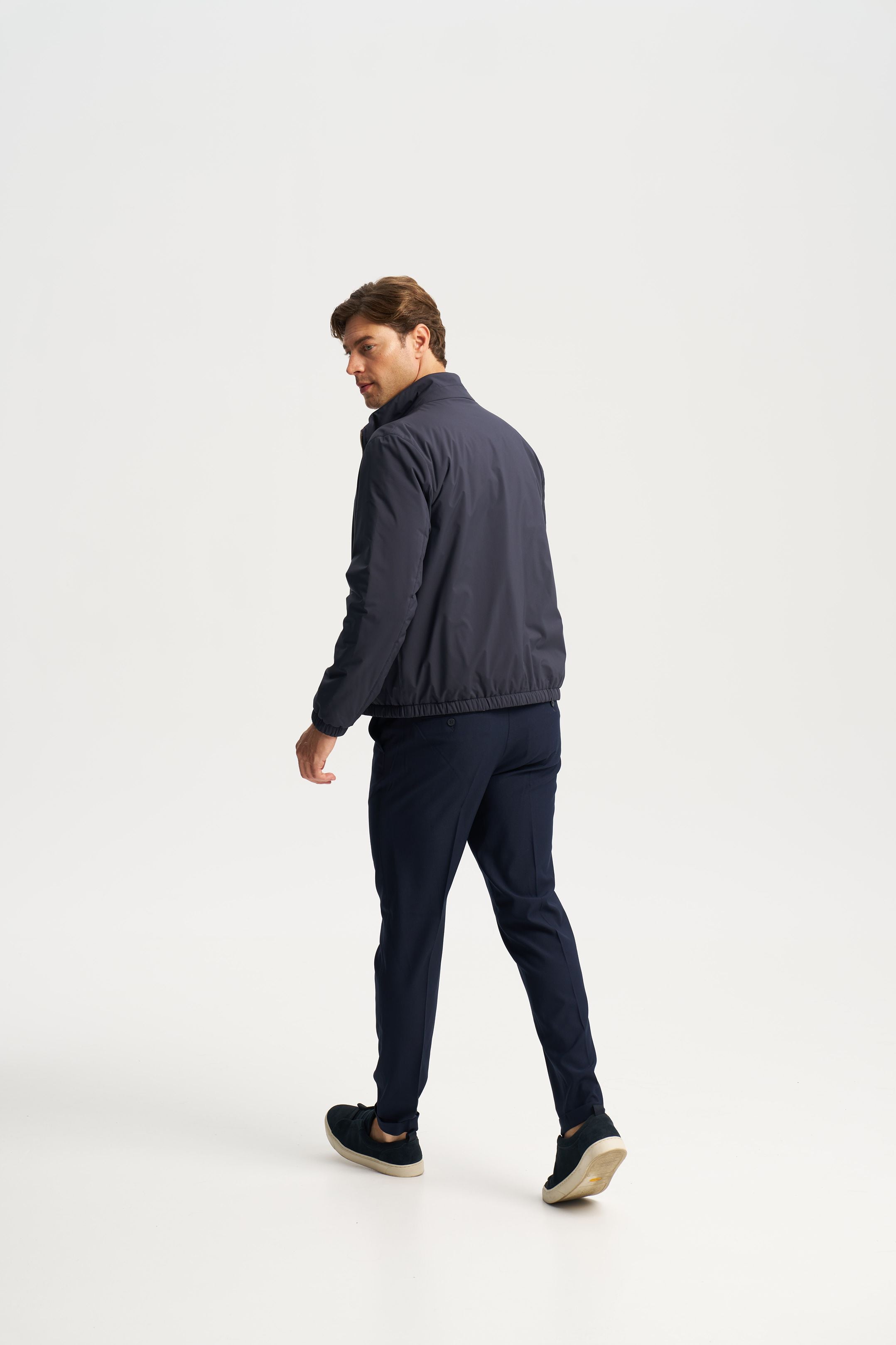 Como Reversible Jacket Navy