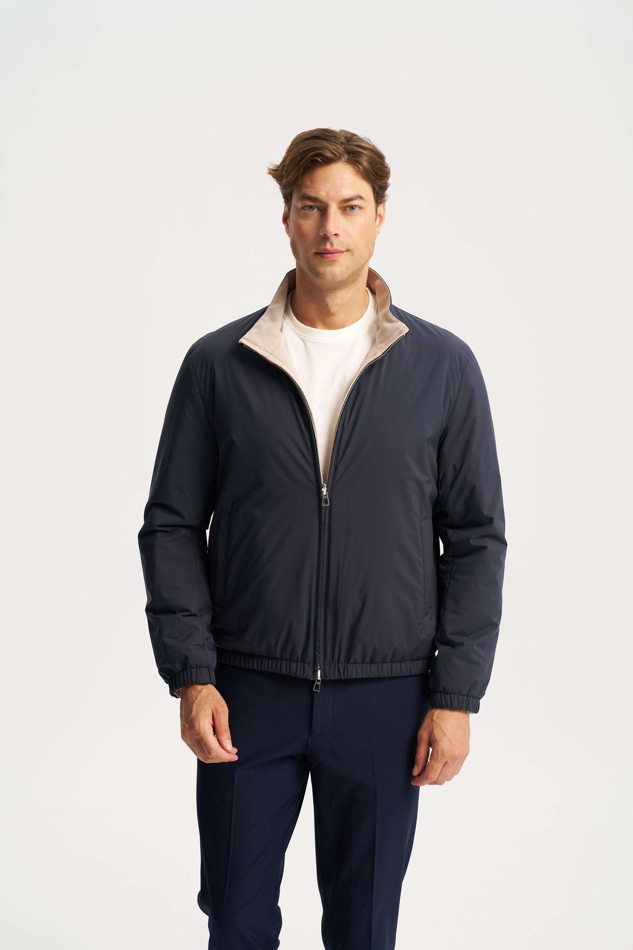 Como Reversible Jacket Navy