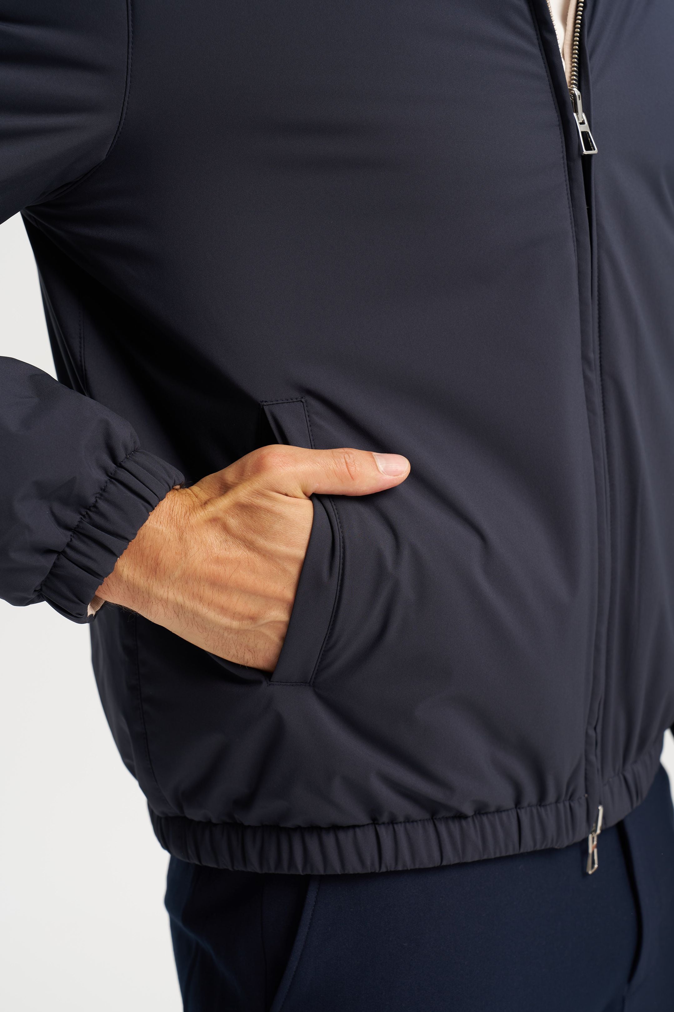 Como Reversible Jacket Navy