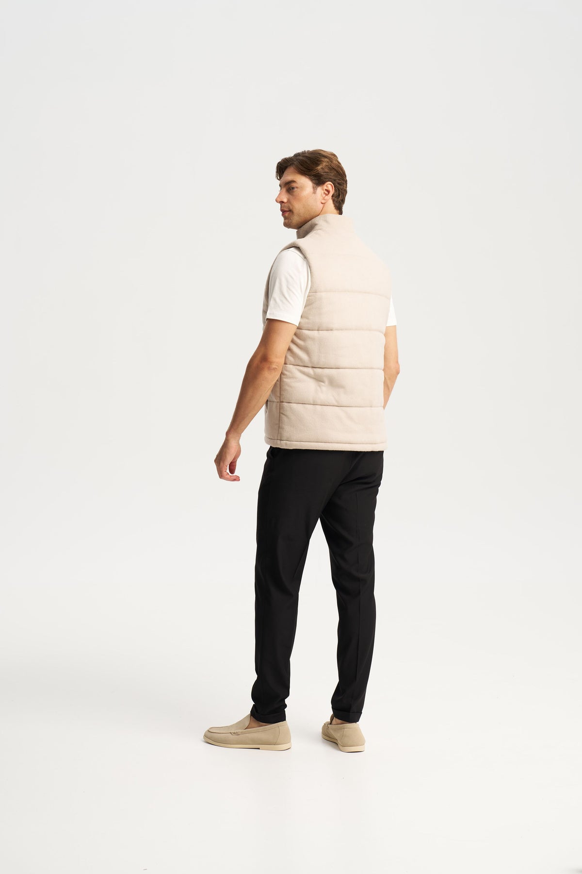 Riva Gilet Ecru