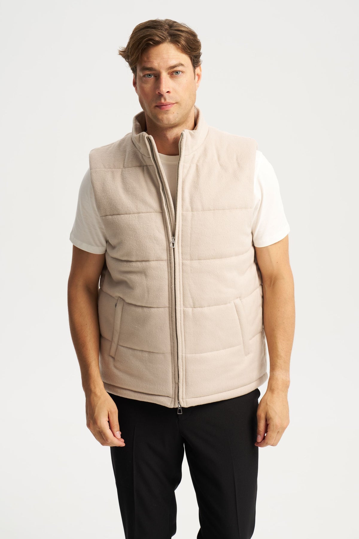 Riva Gilet Ecru