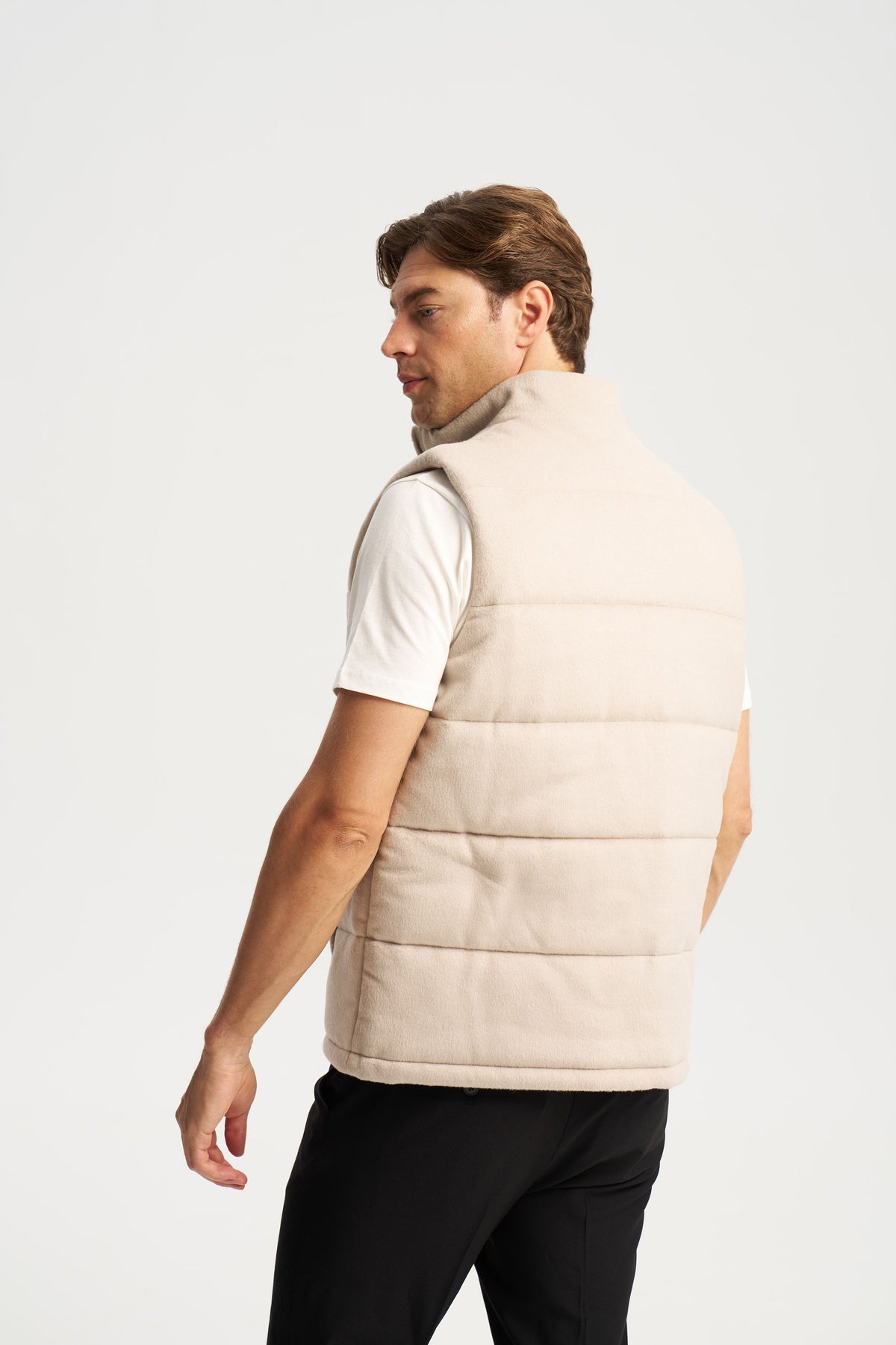 Riva Gilet Ecru