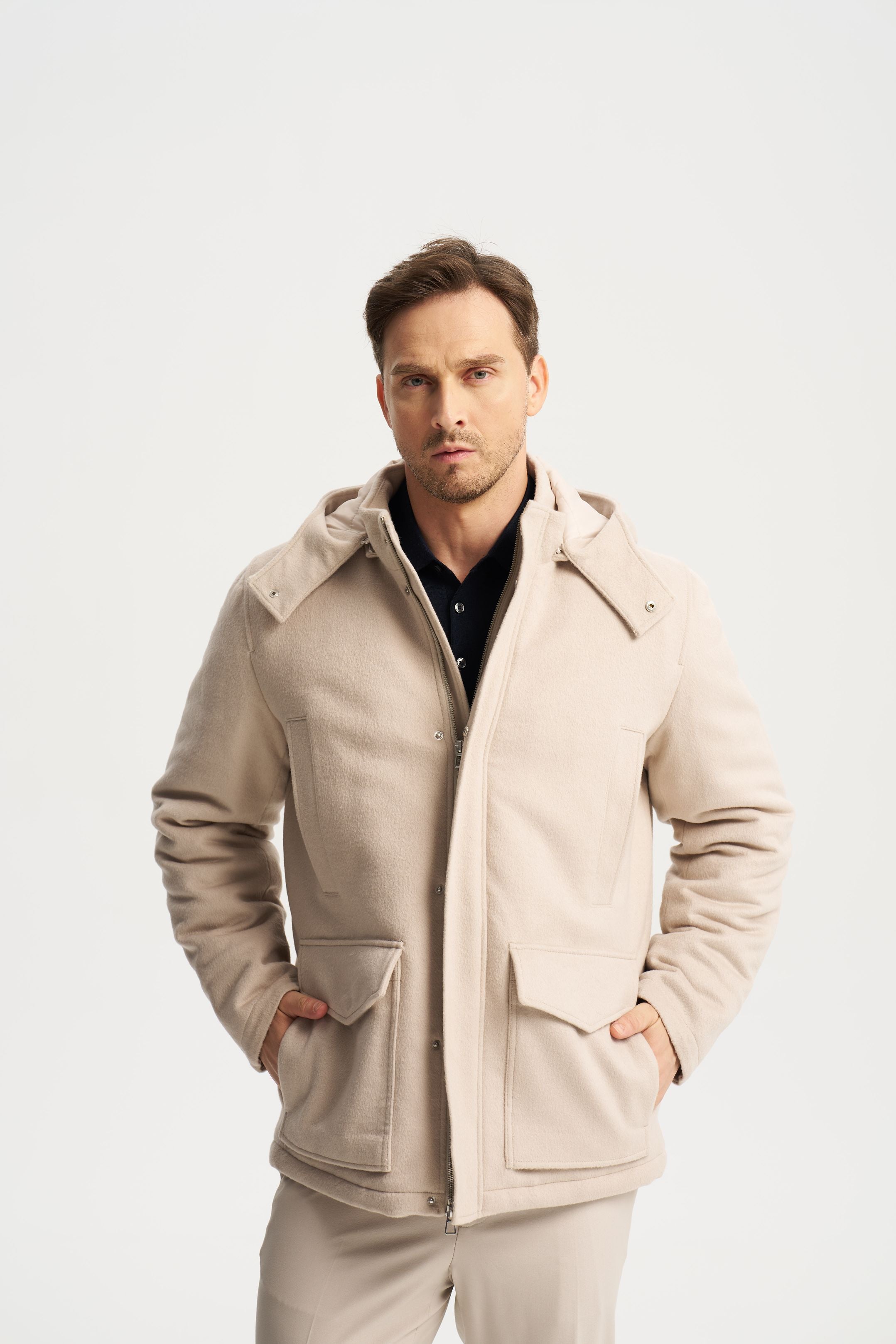Andermatt Coat Ecru