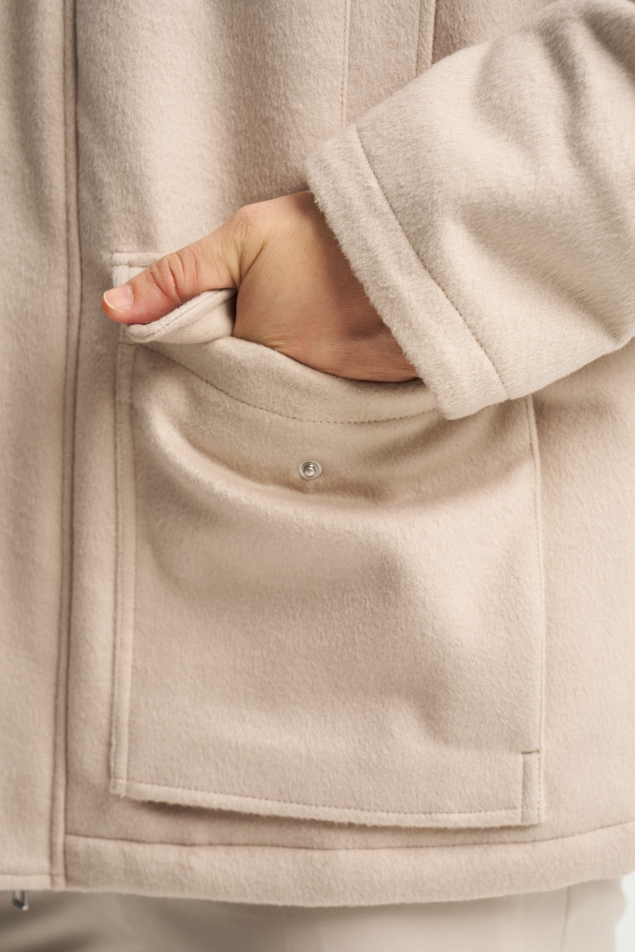 Andermatt Coat Ecru