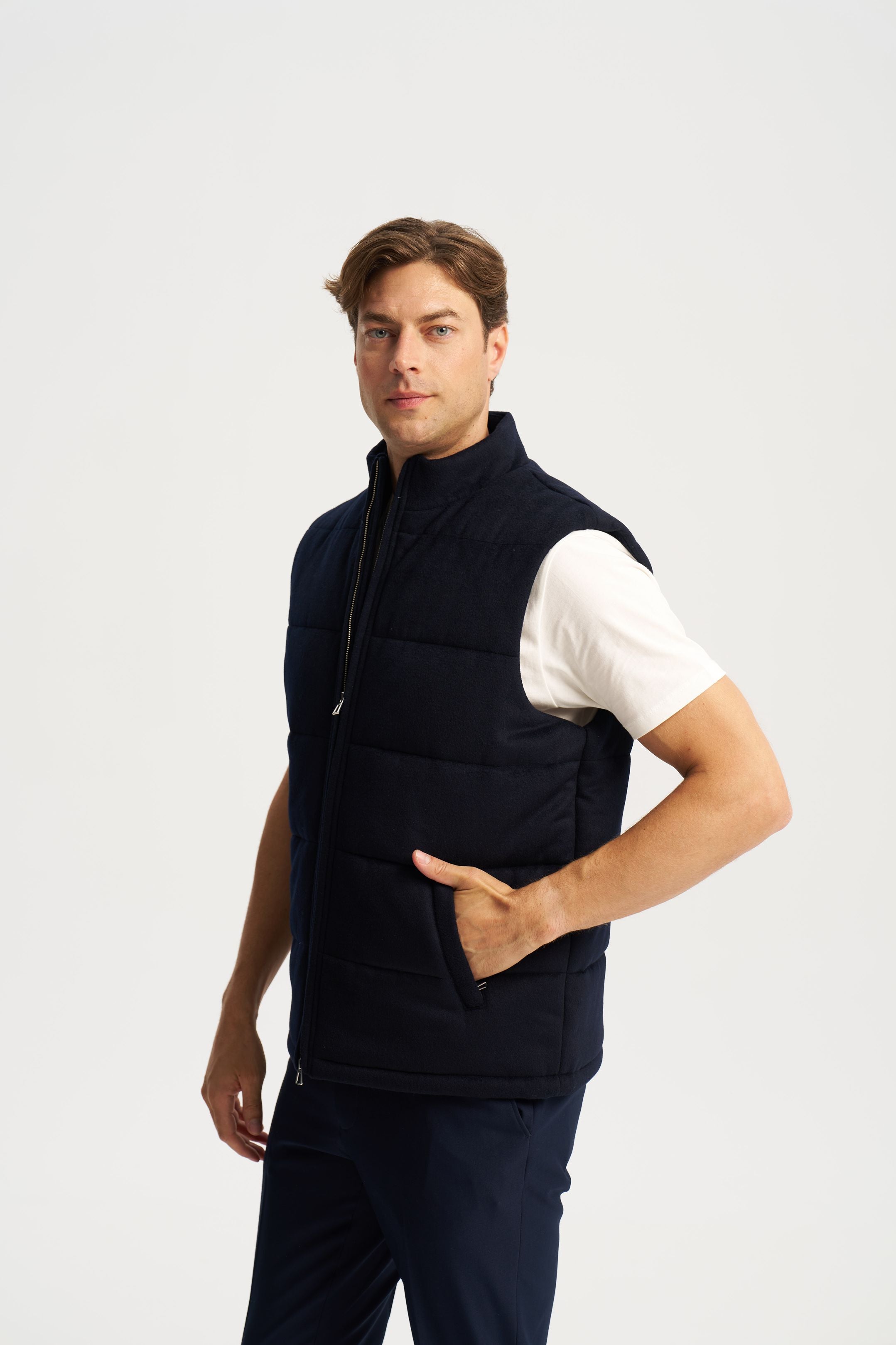 Riva Gilet Navy