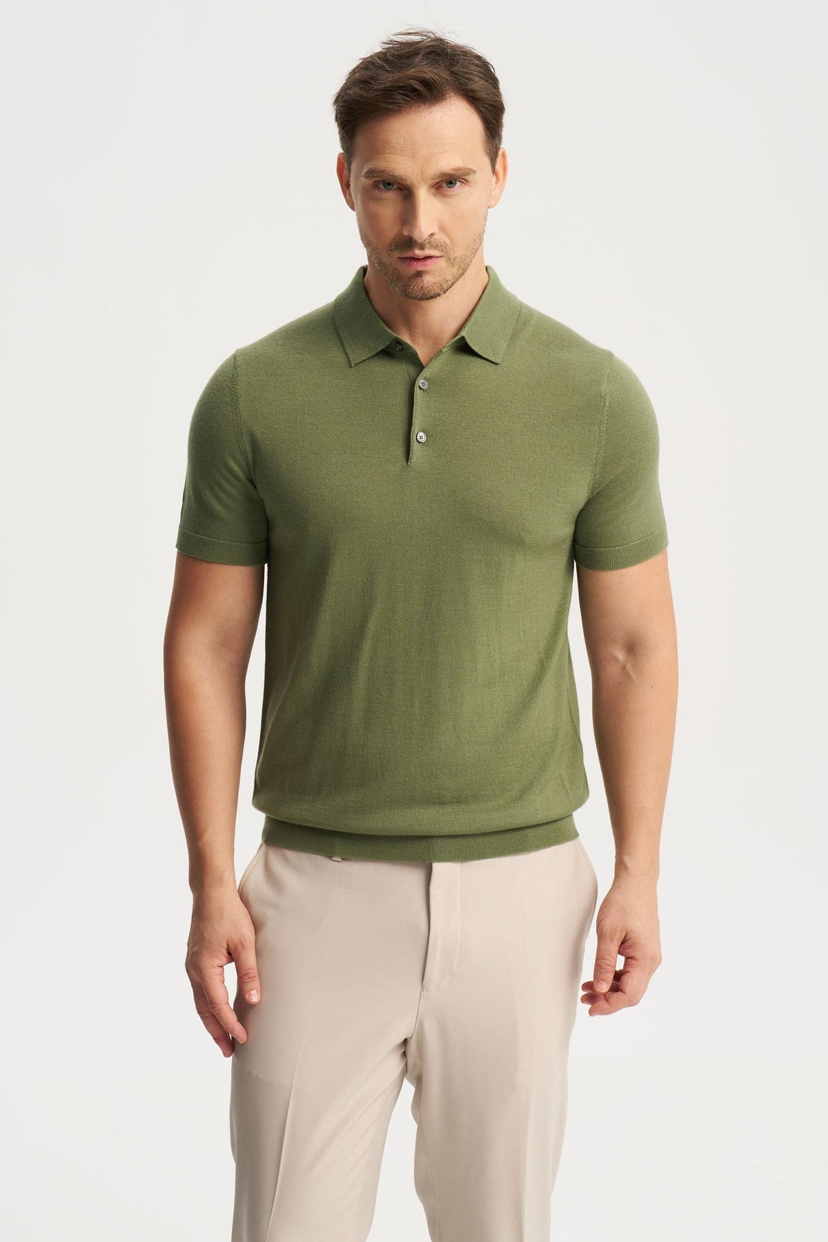 Monaco Short Sleeve Polo Green