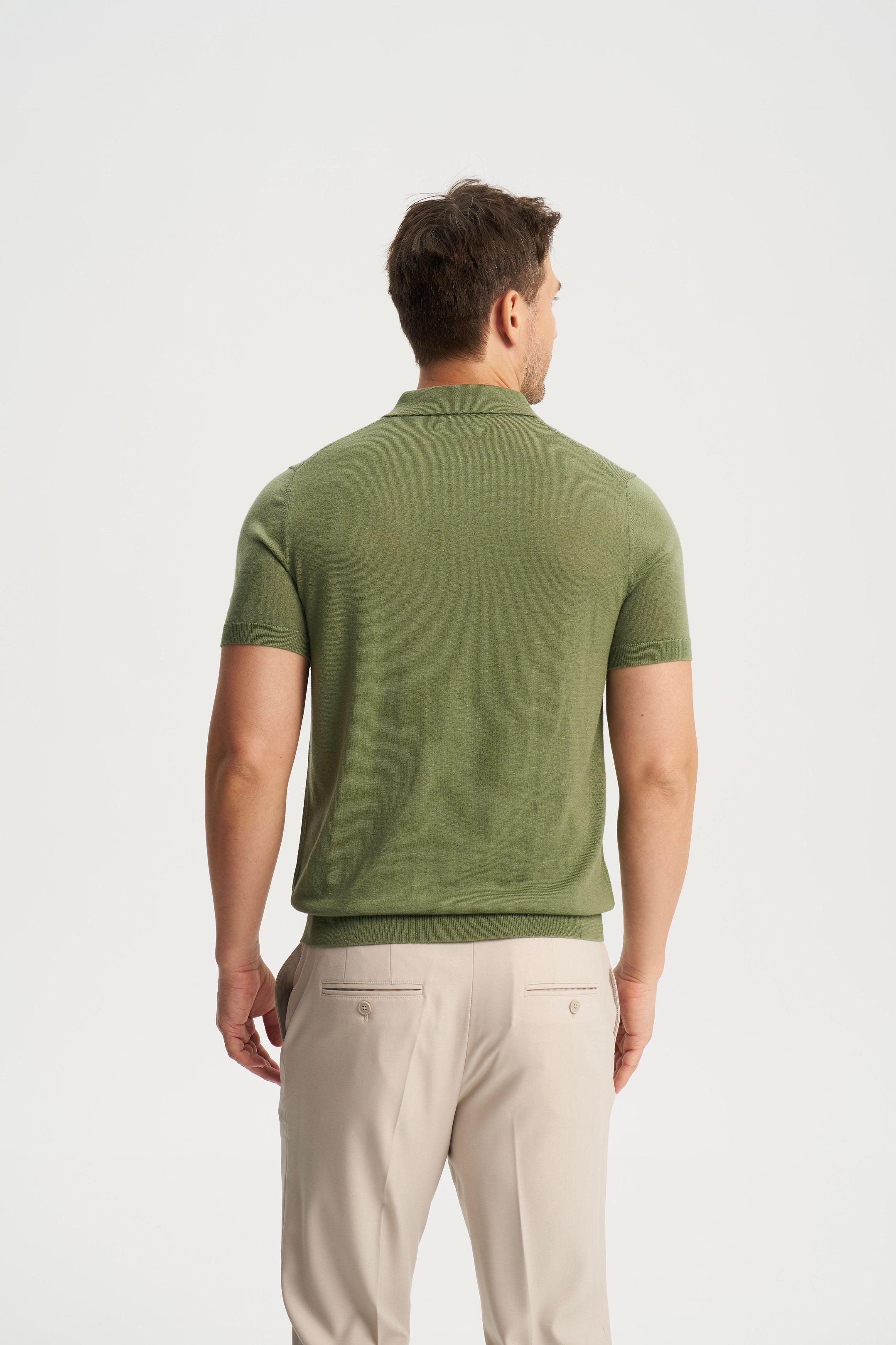 Monaco Short Sleeve Polo Green