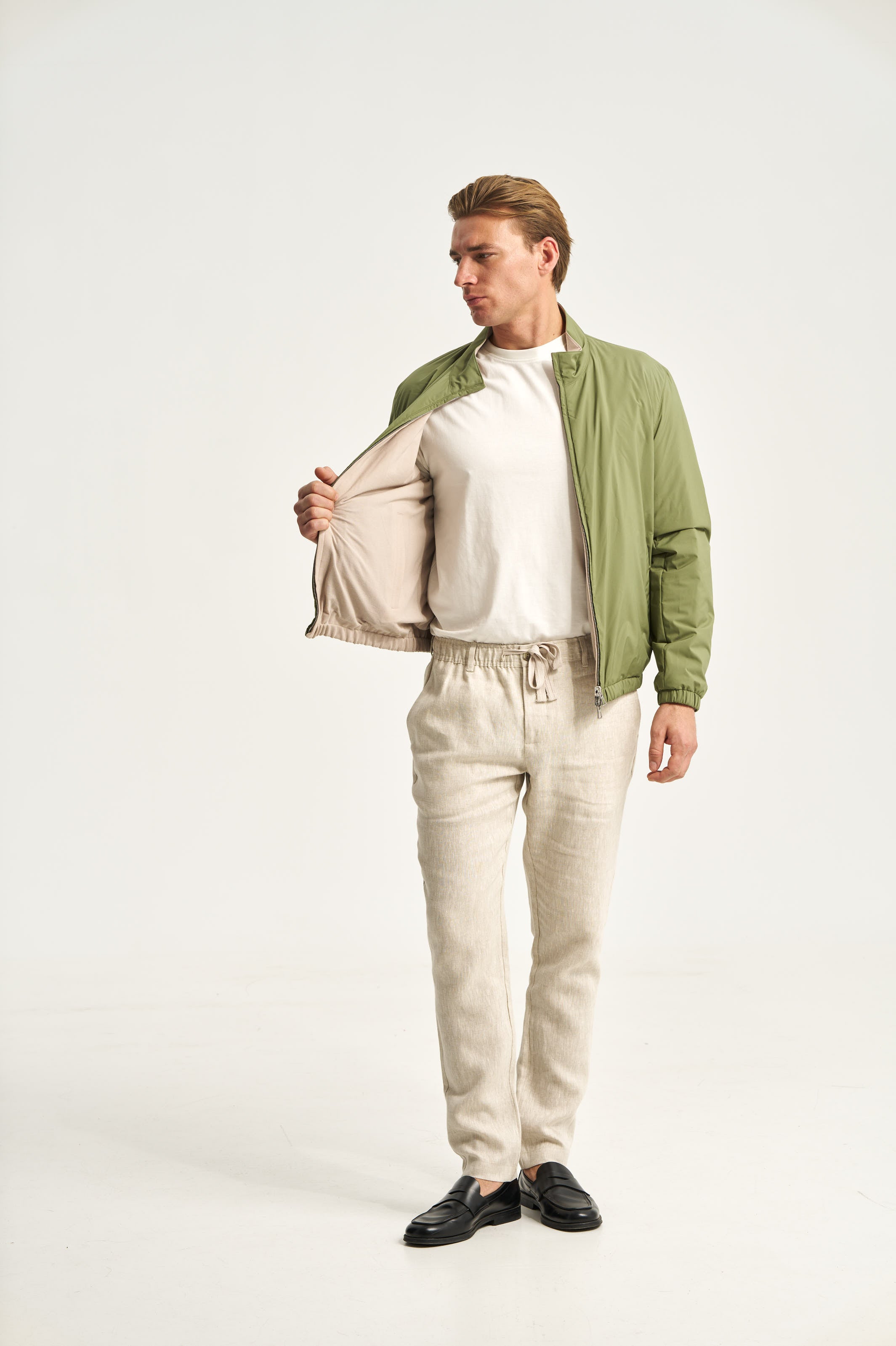 Como Reversible Jacket Green